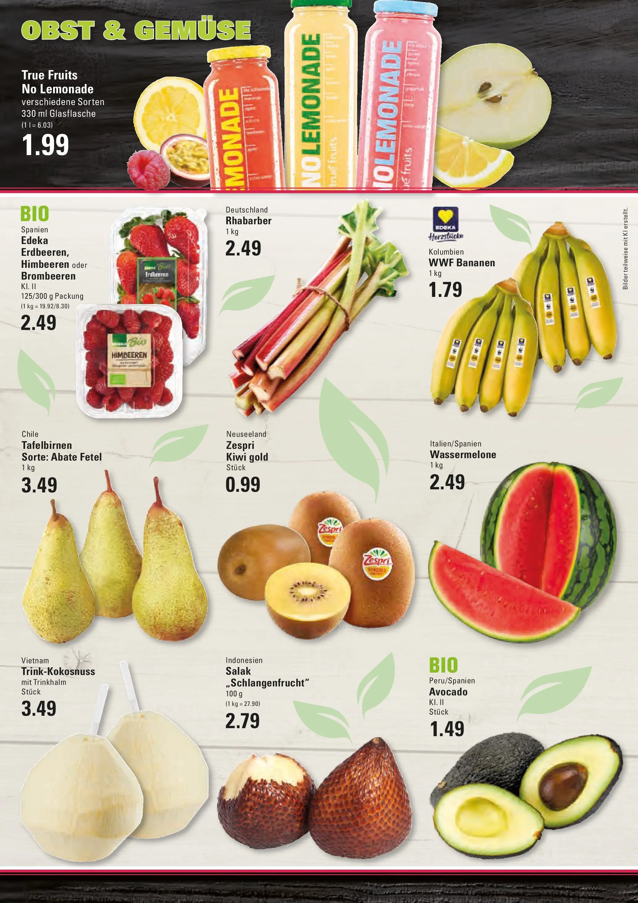 Edeka prospekt Hamburg	 (ab 04.05.2026) » Angebote Online | Seite: 2 | Produkte: Bananen, Gemüse, Obst, Rhabarber