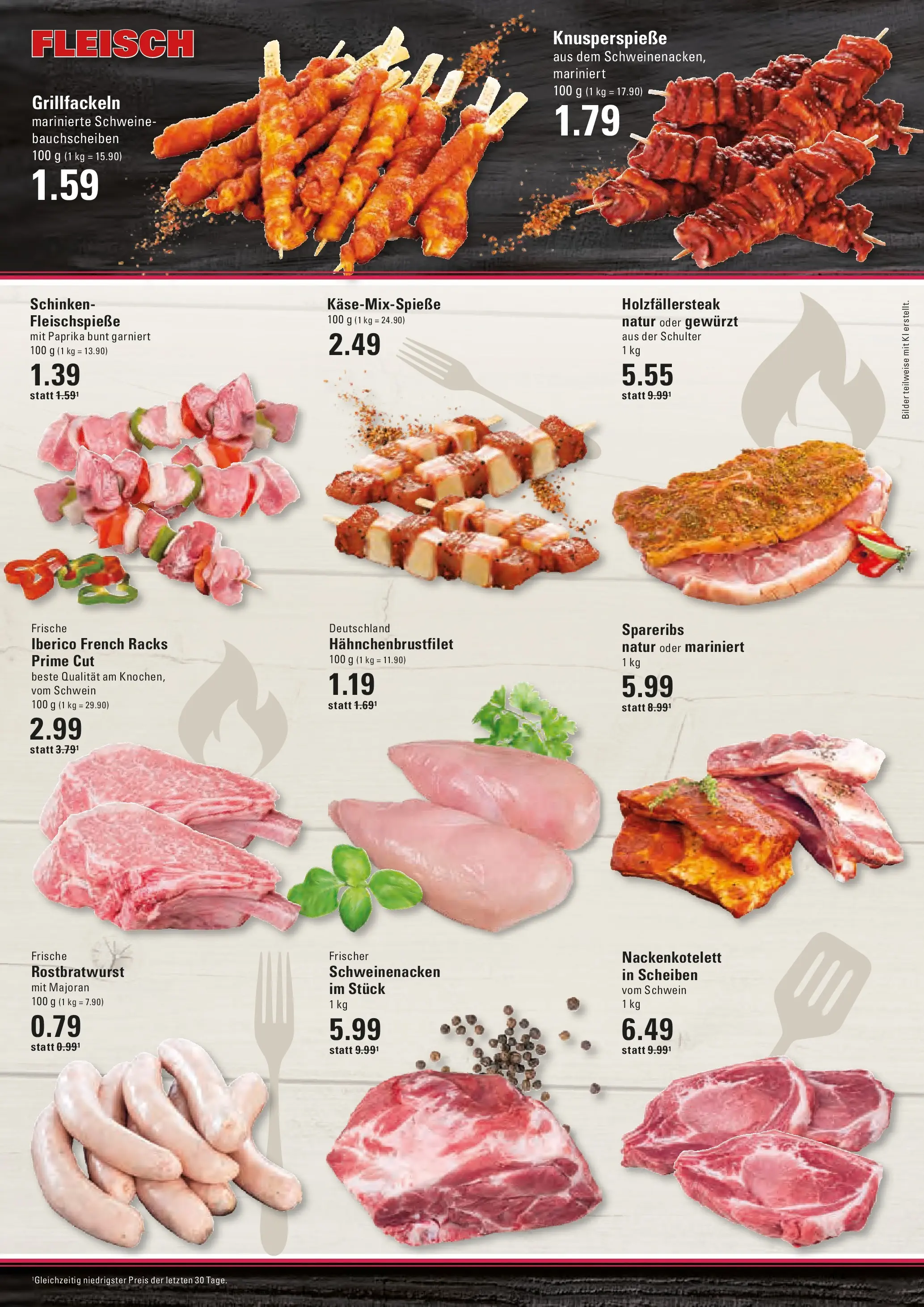 Edeka prospekt Hamburg	 (ab 04.05.2026) » Angebote Online | Seite: 4 | Produkte: Schweinenacken, Bilder, Schinken, Fleisch