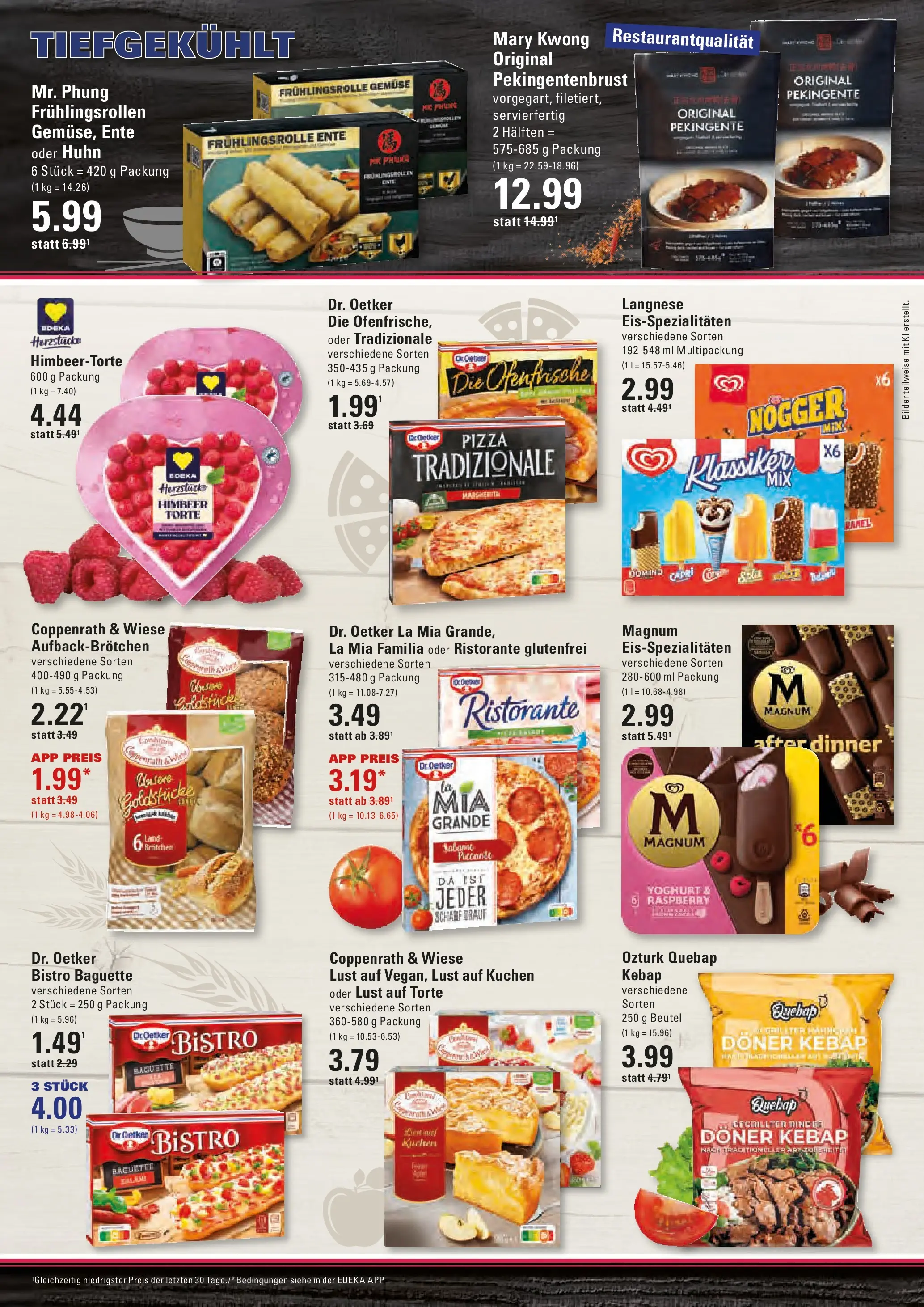 Edeka prospekt Hamburg	 (ab 04.05.2026) » Angebote Online | Seite: 10 | Produkte: Ristorante, Langnese, Kuchen, Ente