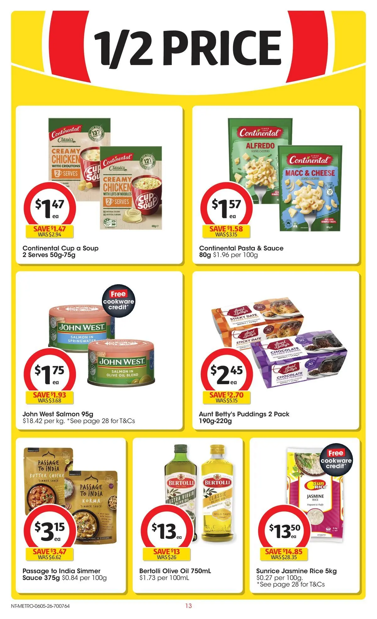 ﻿Coles catalogue valid from 05/05/2026 > Online Australia | Page: 13 | Products: Butter, Chocolate, Chicken, Rice
