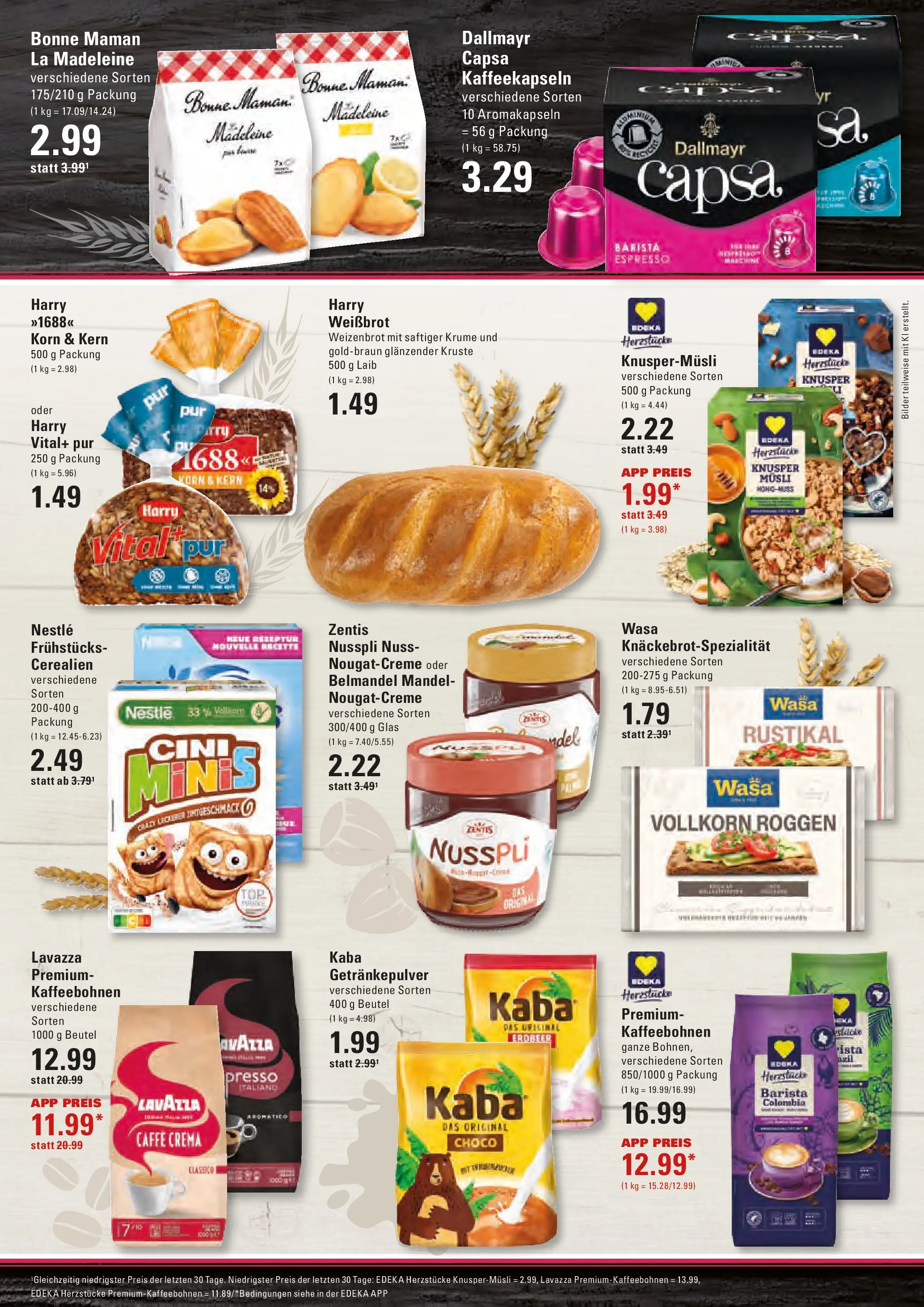 Edeka prospekt Hamburg	 (ab 04.05.2026) » Angebote Online | Seite: 13 | Produkte: Musli, Lavazza, Bilder, Dallmayr