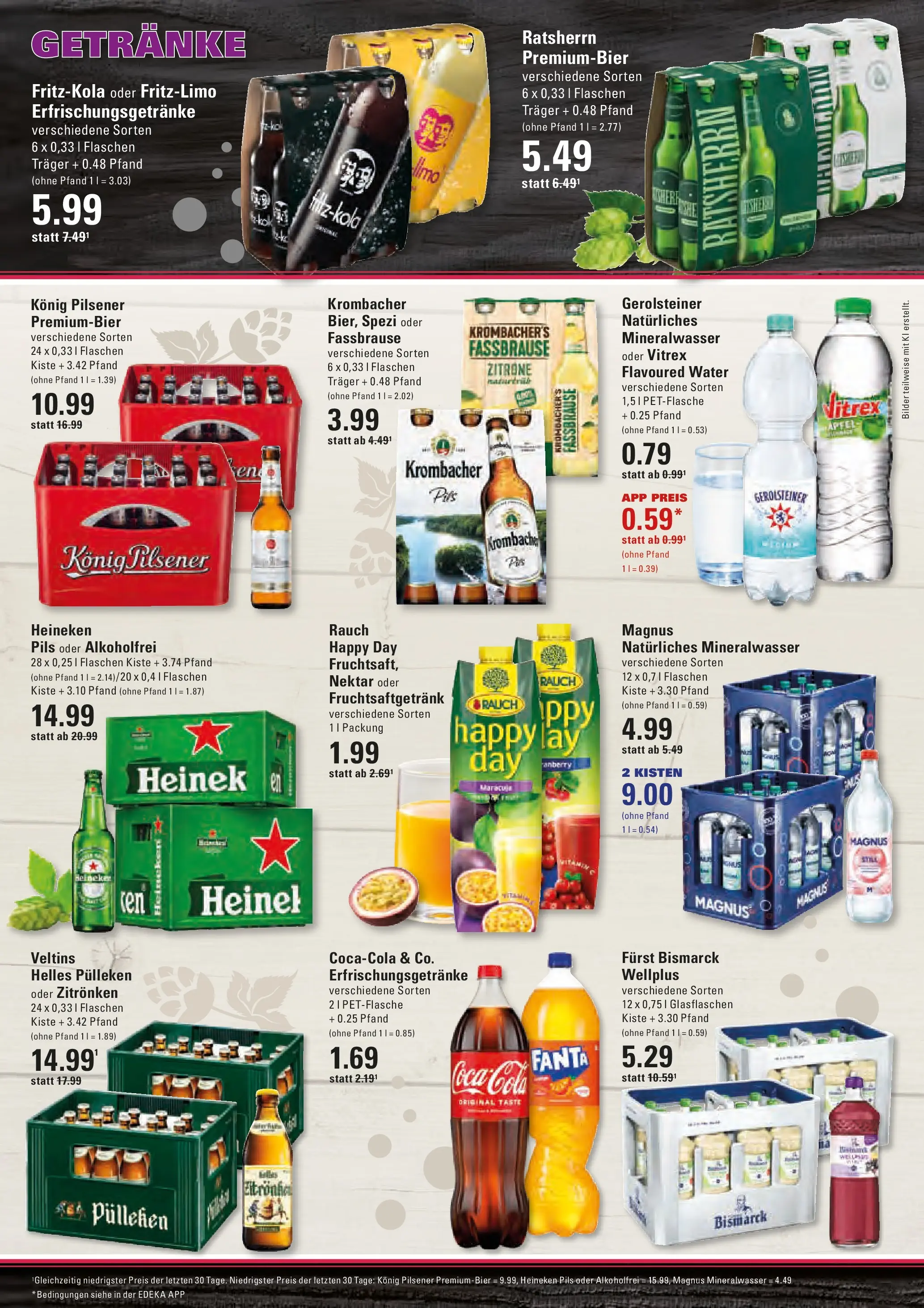 Edeka prospekt Hamburg	 (ab 04.05.2026) » Angebote Online | Seite: 14 | Produkte: Konig pilsener, Pils, Äpfel, Heineken