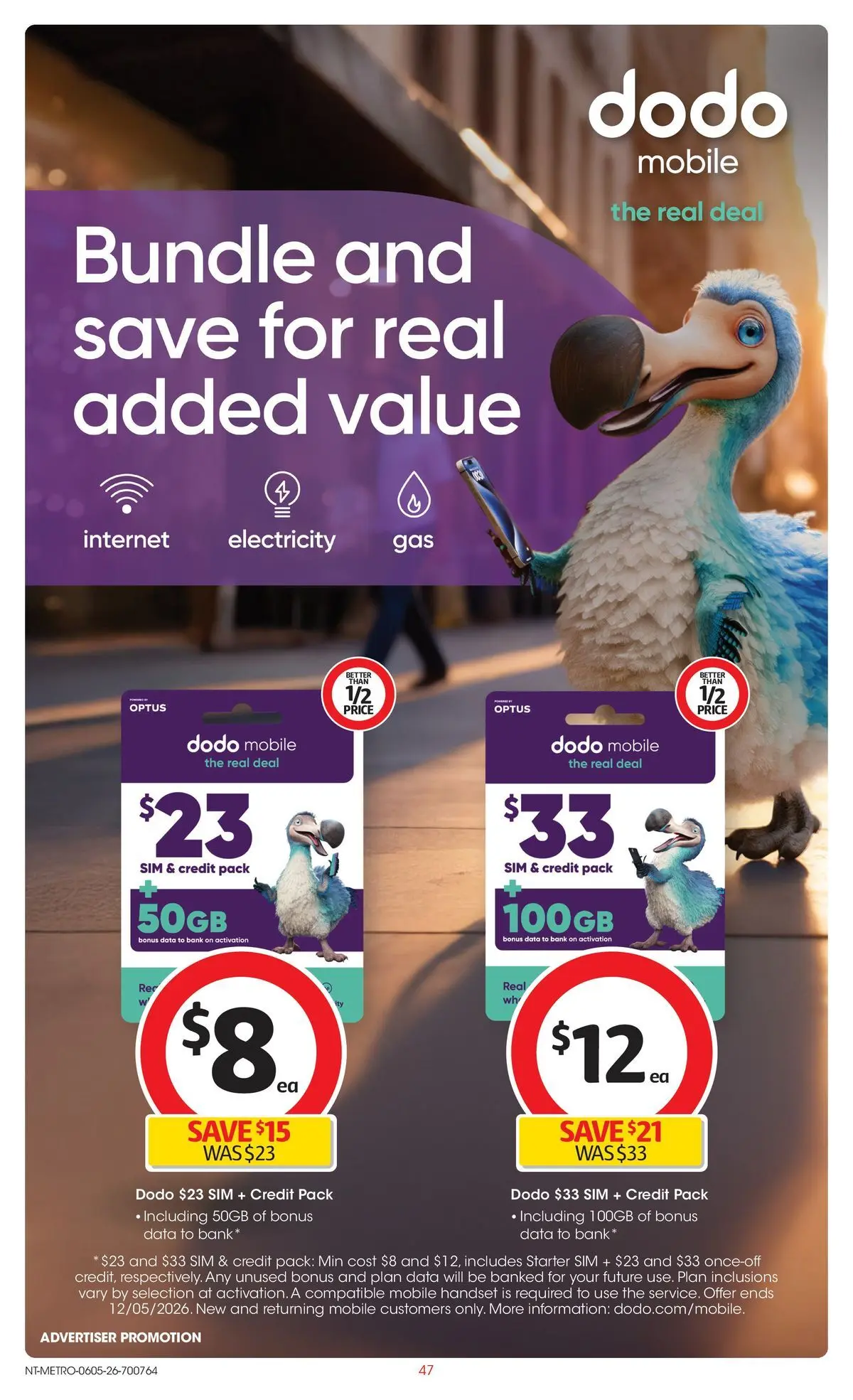 ﻿Coles catalogue valid from 05/05/2026 > Online Australia | Page: 47 | Products: Mobile