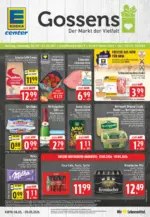 EDEKA Frischecenter Burkowski E center: Wochenangebote - bis 09.05.2026