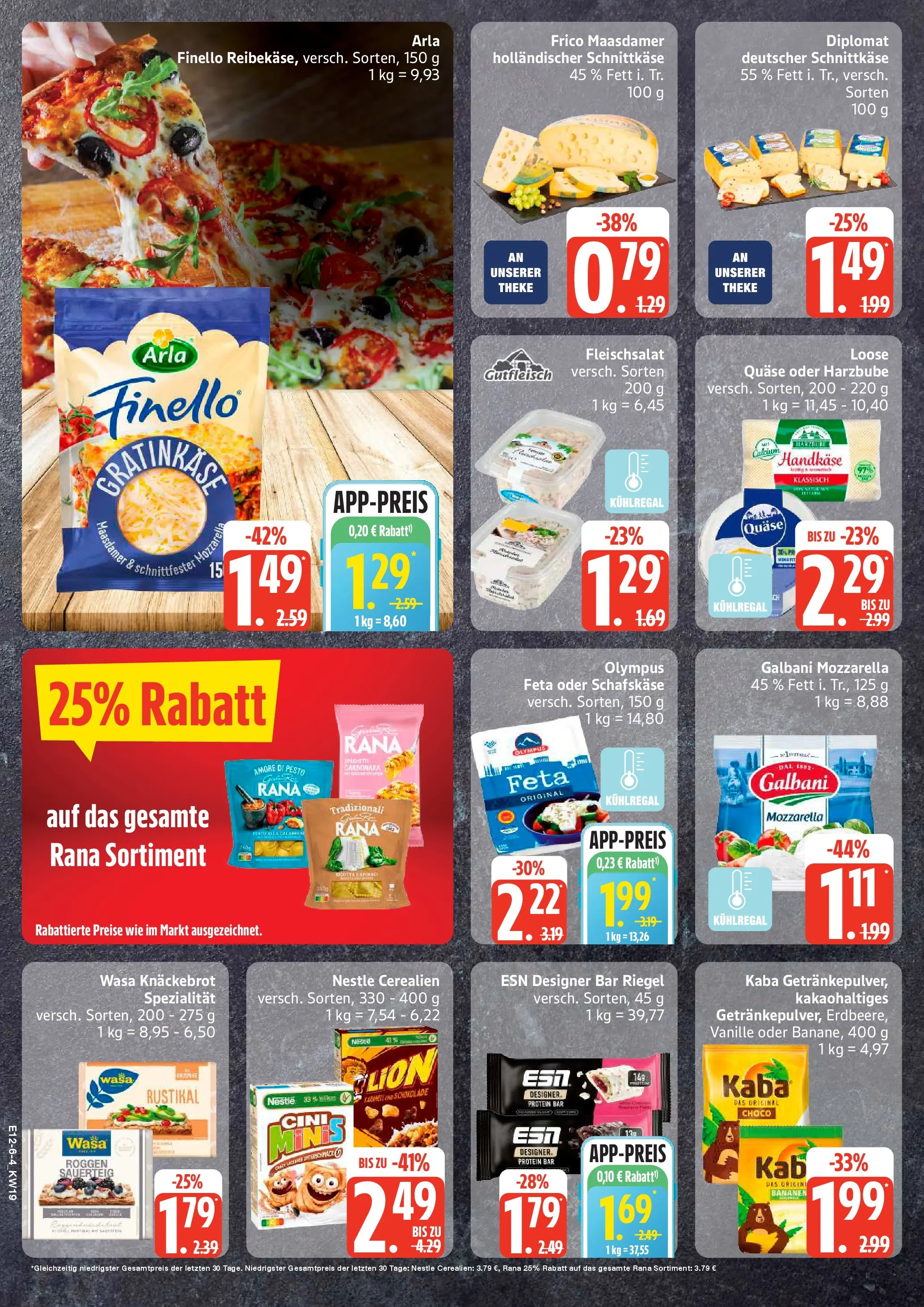 Edeka prospekt Rostock-Gehlsdorf	 (ab 04.05.2026) » Angebote Online | Seite: 6 | Produkte: Quark, Feta, Mozzarella, Wasa knackebrot