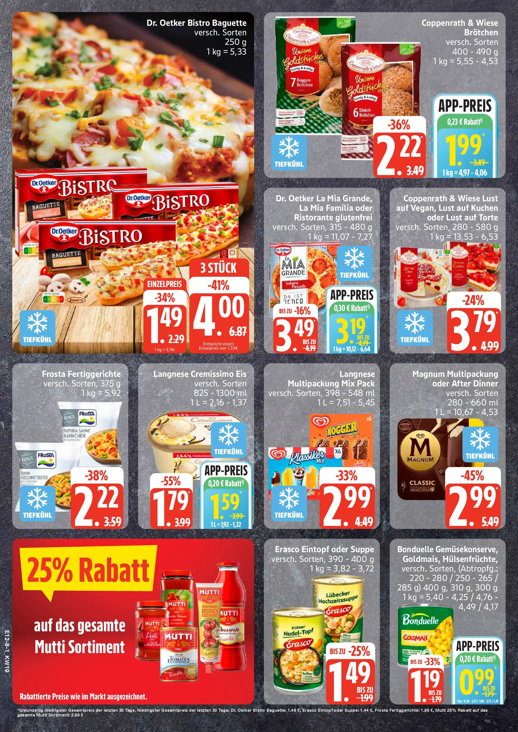 Edeka prospekt Sterup	 (ab 04.05.2026) » Angebote Online | Seite: 8 | Produkte: Cremissimo, Frosta, Kuchen, Eis