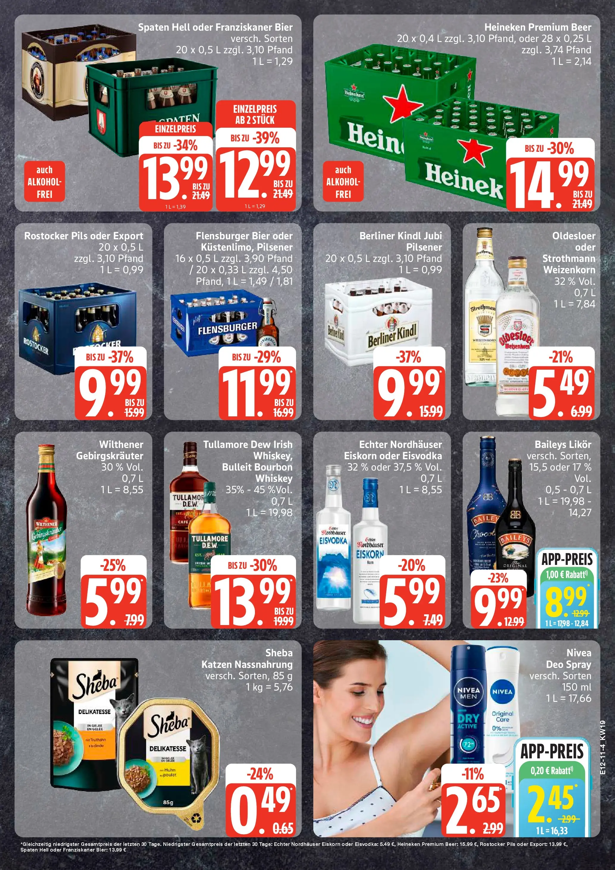 Edeka prospekt Rostock-Gehlsdorf	 (ab 04.05.2026) » Angebote Online | Seite: 11 | Produkte: Wilthener gebirgskrauter, Pils, Deodorant, Baileys