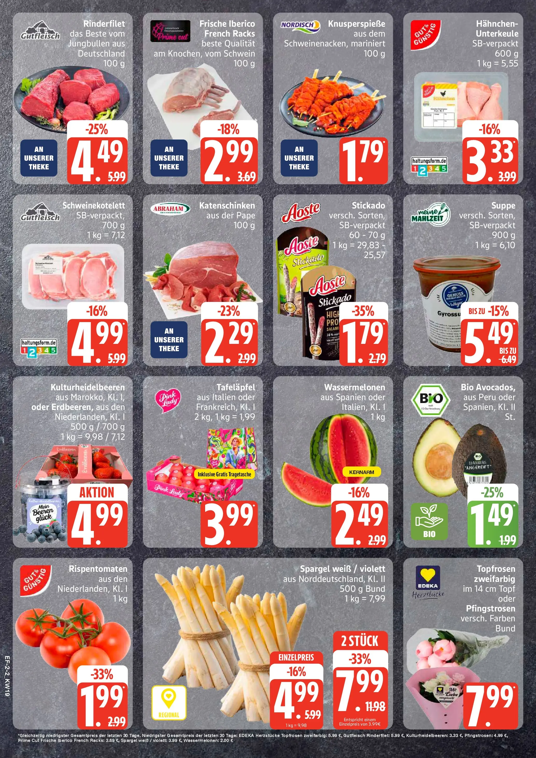Edeka prospekt Luhnstedt	 (ab 04.05.2026) » Angebote Online | Seite: 2 | Produkte: Hahnchen, Theke, Rinderfilet, Salami