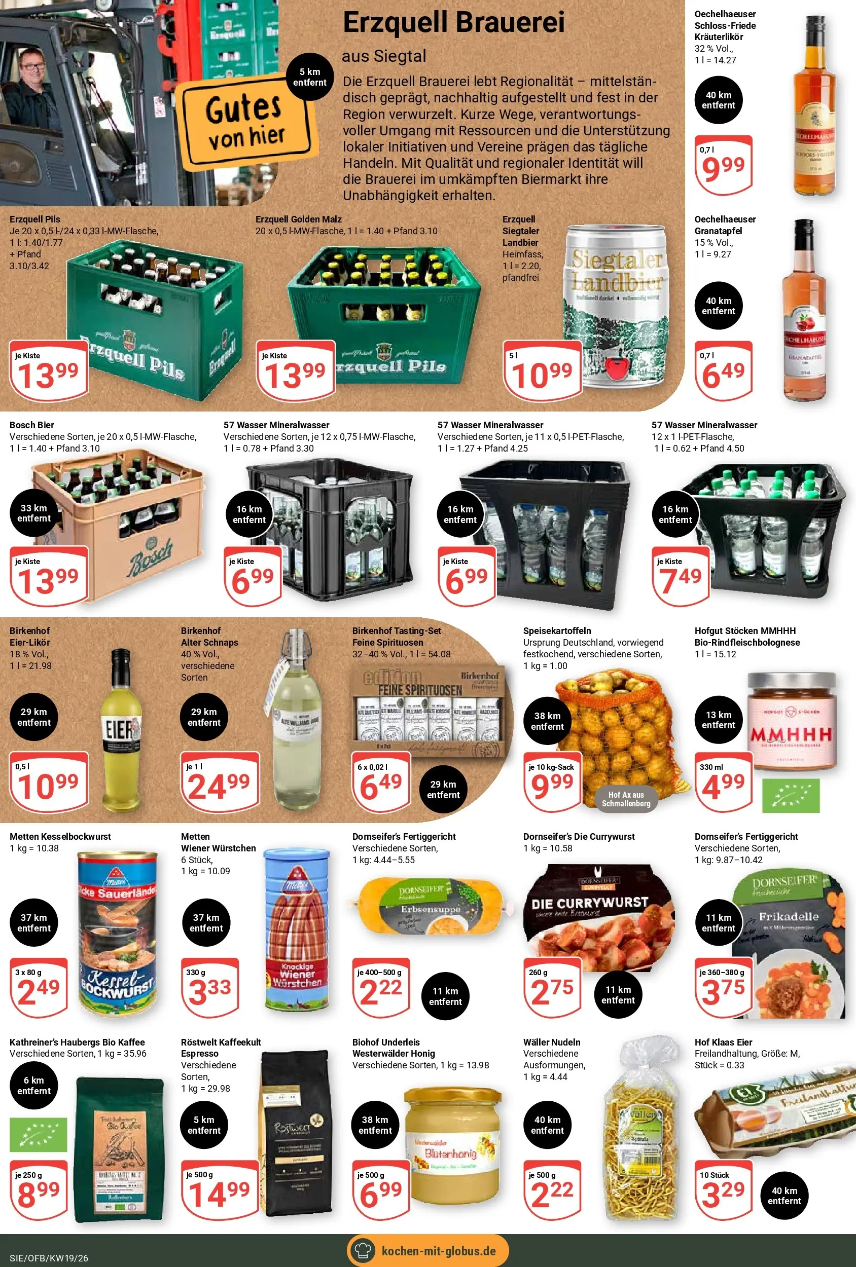 Globus Prospekt Siegen	 (ab 04.05.2026) » Angebote online | Seite: 21 | Produkte: Granatapfel, Bier, Pils, Wasser