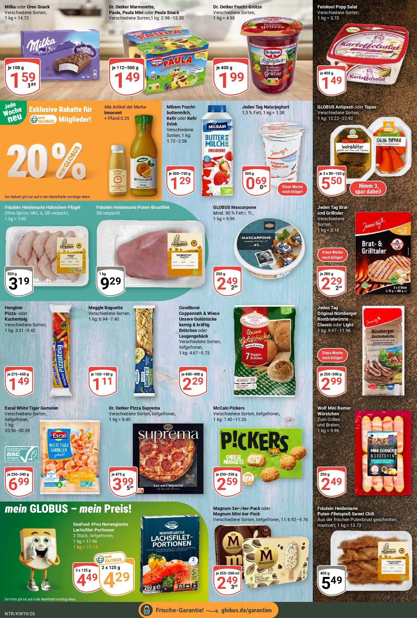 Globus Prospekt Neutraubling	 (ab 04.05.2026) » Angebote online | Seite: 10 | Produkte: Joghurt, Milka, Paprika, Salat