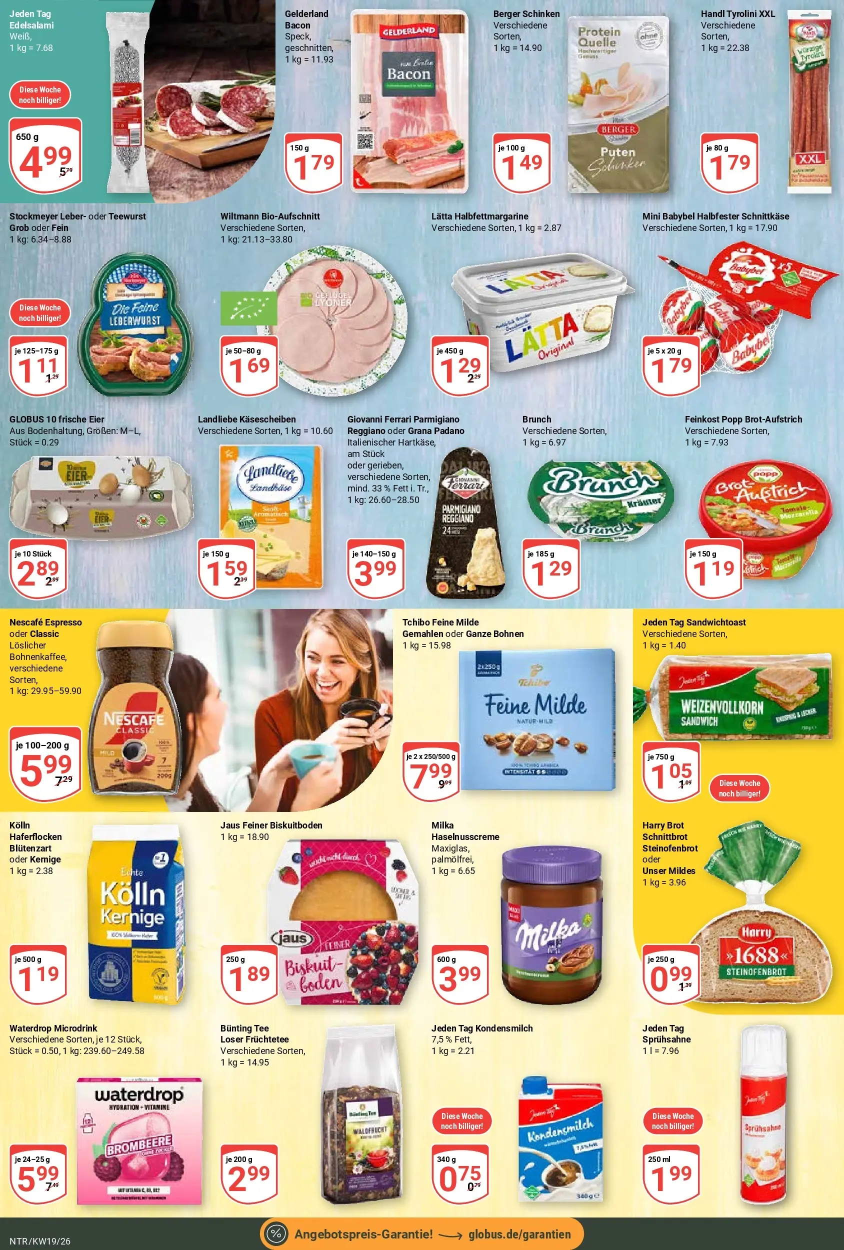 Globus Prospekt Neutraubling	 (ab 04.05.2026) » Angebote online | Seite: 12 | Produkte: Eier, Lätta, Brot, Tee