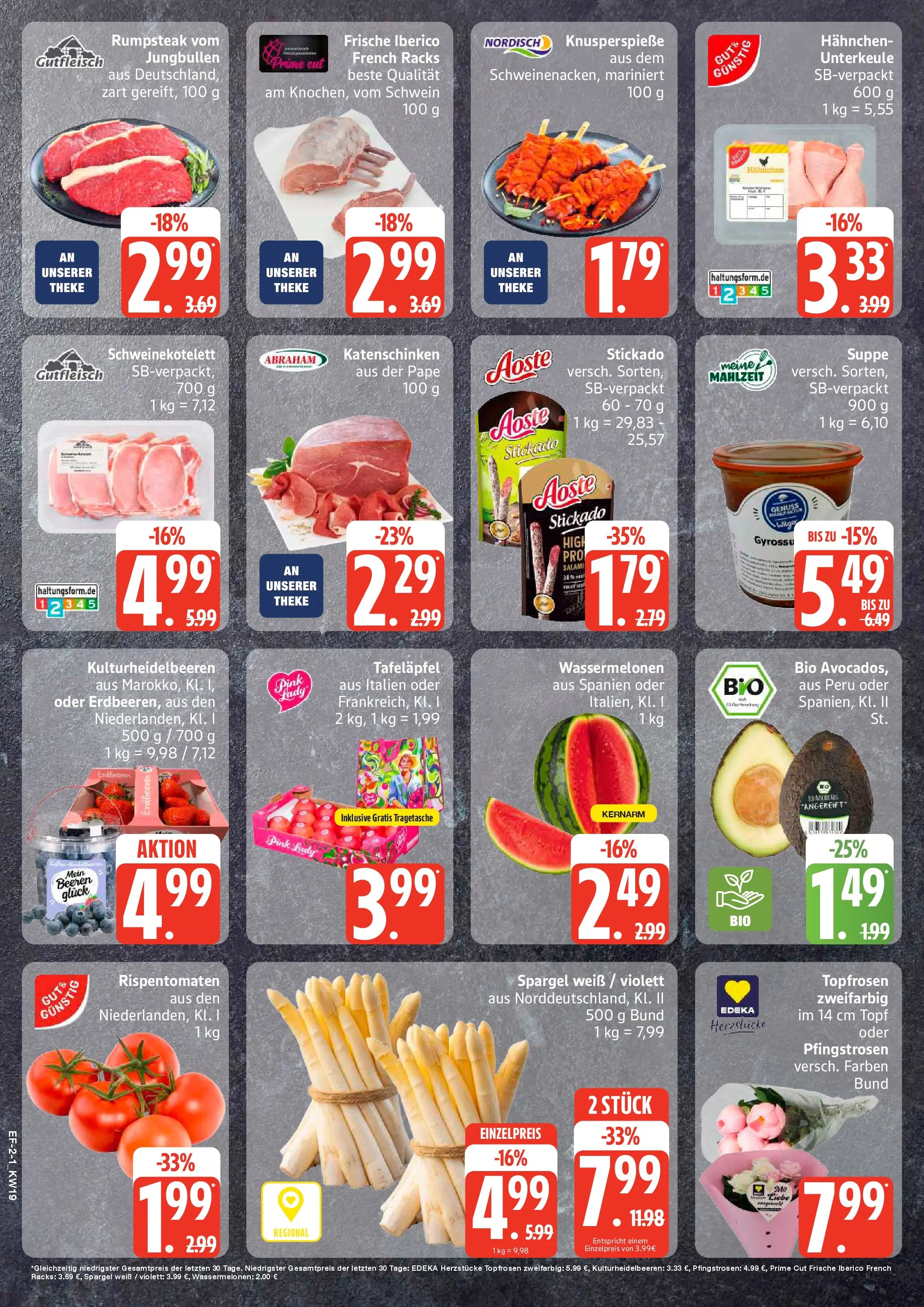 Edeka prospekt Hamburg	 (ab 04.05.2026) » Angebote Online | Seite: 2 | Produkte: Rumpsteak, Theke, Avocado, Salami