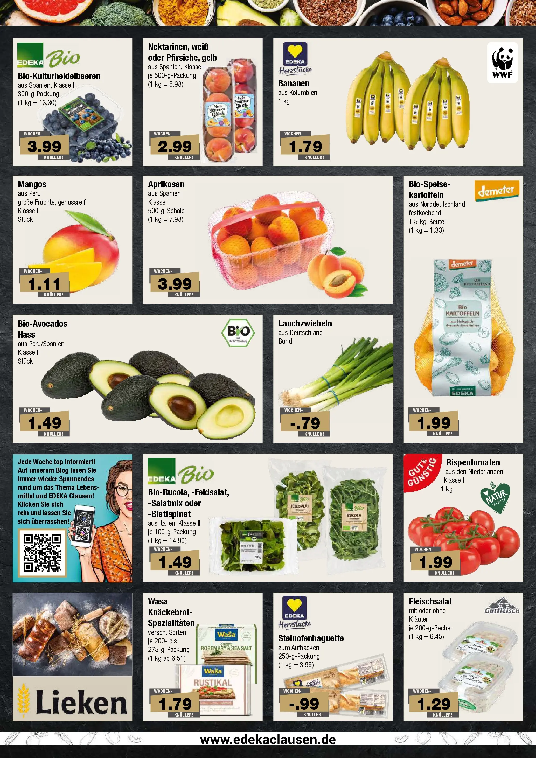 Edeka prospekt Hamburg	 (ab 04.05.2026) » Angebote Online | Seite: 2 | Produkte: Rucola, Baguette, Bananen, Kartoffeln