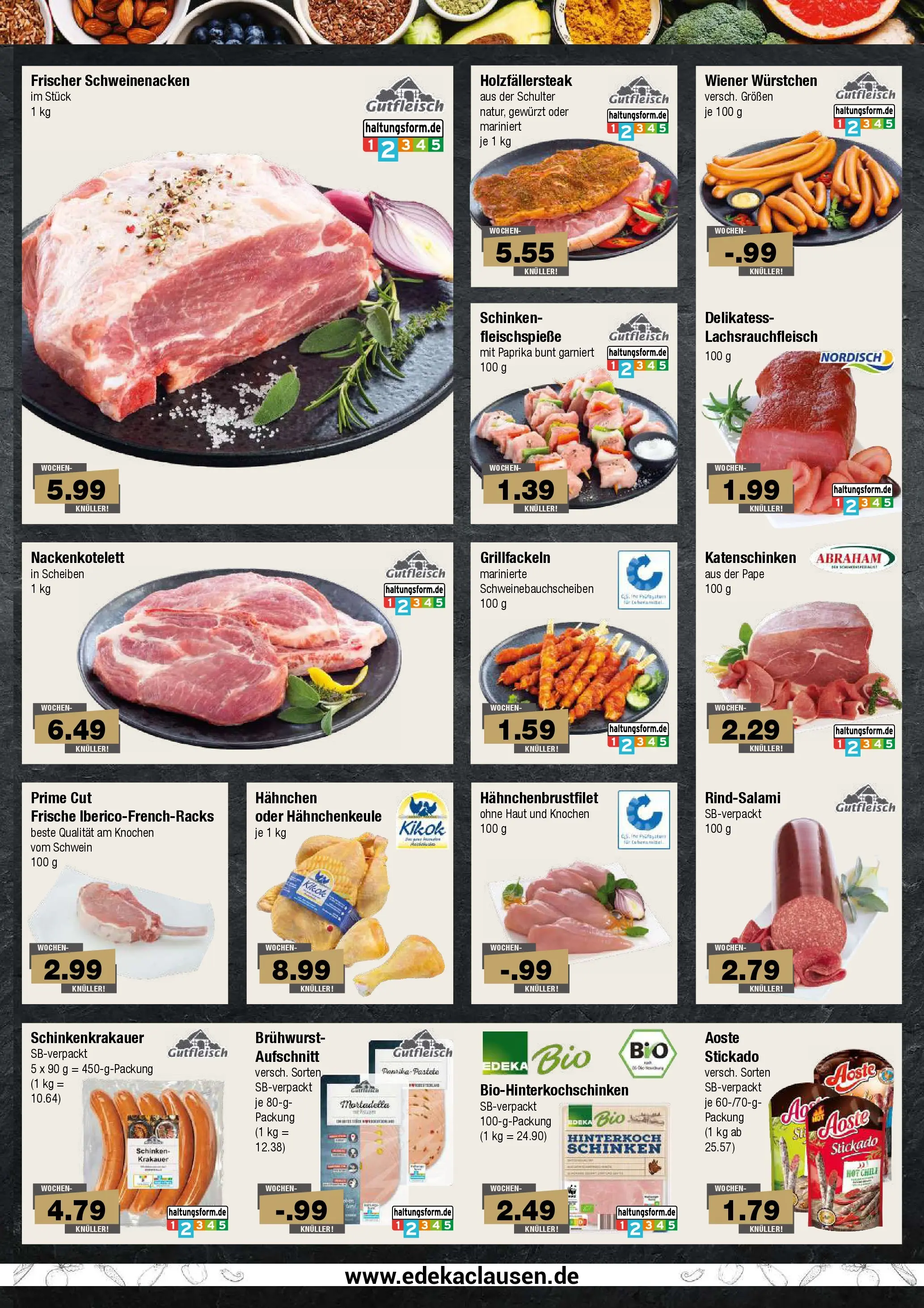 Edeka prospekt Hamburg	 (ab 04.05.2026) » Angebote Online | Seite: 3 | Produkte: Hahnchen, Wiener wurstchen, Paprika, Schinken