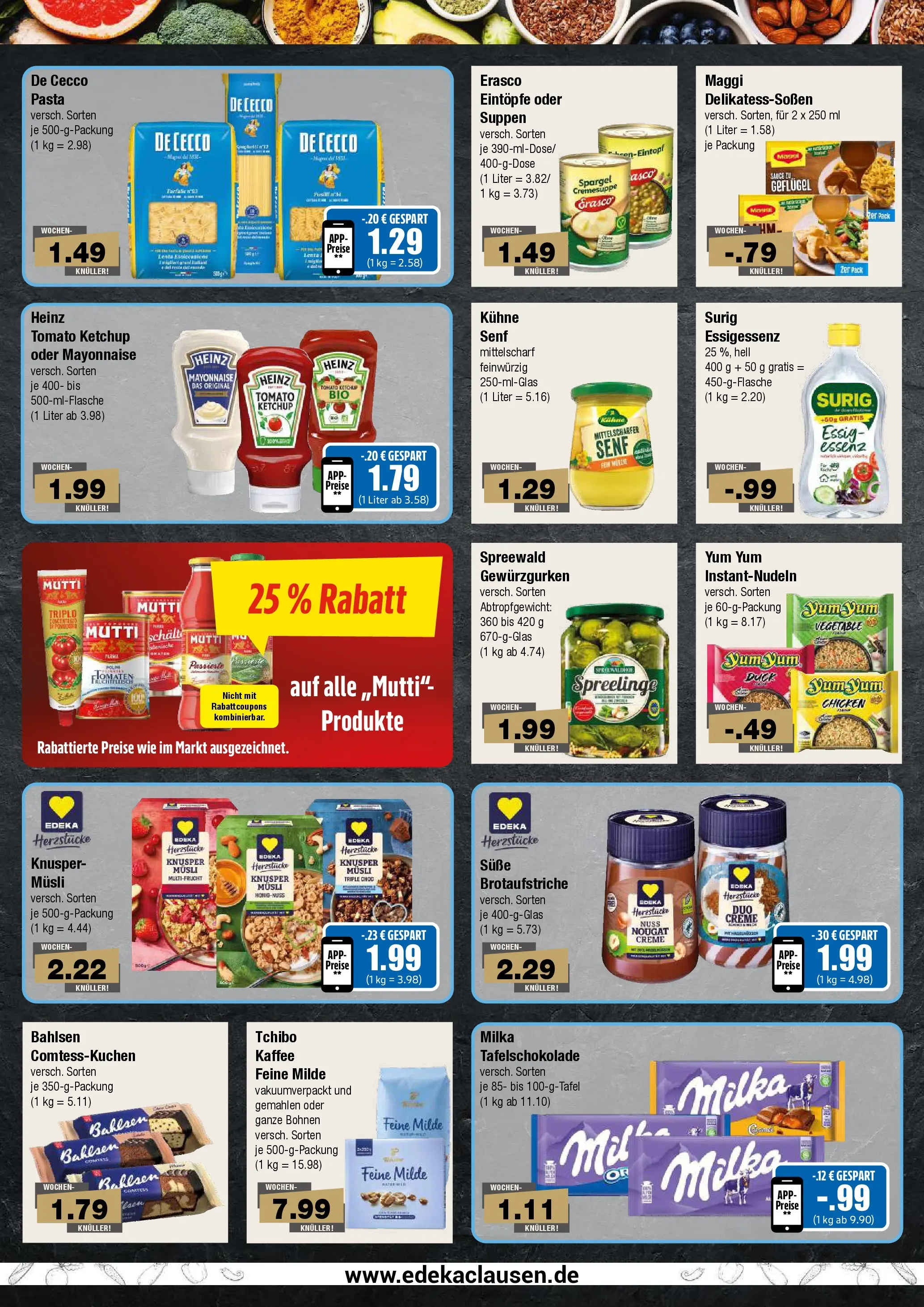 Edeka prospekt Hamburg	 (ab 04.05.2026) » Angebote Online | Seite: 6 | Produkte: Musli, Spargel, Milka, Mayonnaise