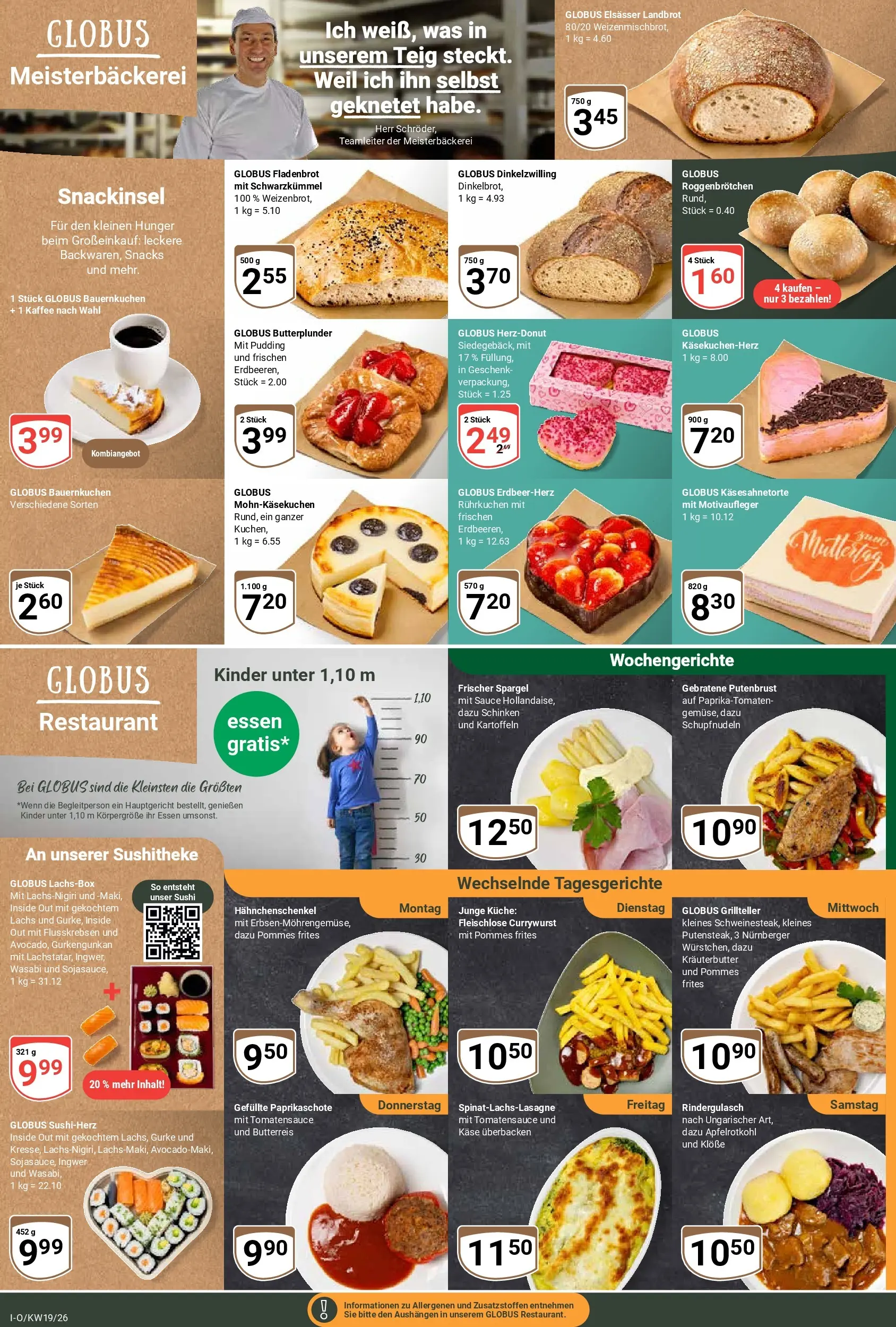 Globus Prospekt Idar-Oberstein	 (ab 04.05.2026) » Angebote online | Seite: 7 | Produkte: Rindergulasch, Käse, Pommes, Pudding