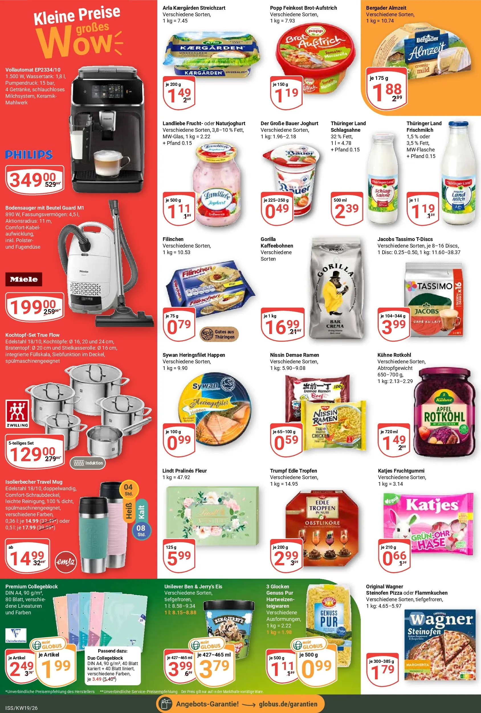 Globus Prospekt Isserstedt	 (ab 04.05.2026) » Angebote online | Seite: 4 | Produkte: Katjes, Äpfel, Tassimo, Eis