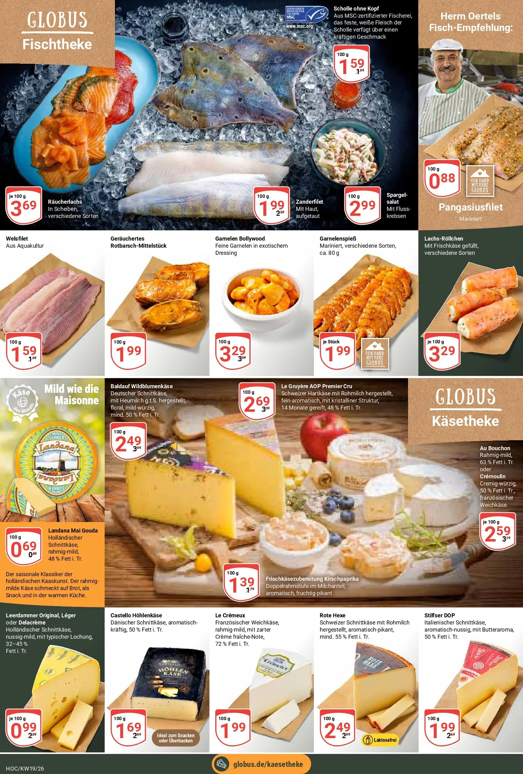 Globus Prospekt Hockenheim	 (ab 04.05.2026) » Angebote online | Seite: 12 | Produkte: Käse, Creme, Räucherlachs, Frischkase