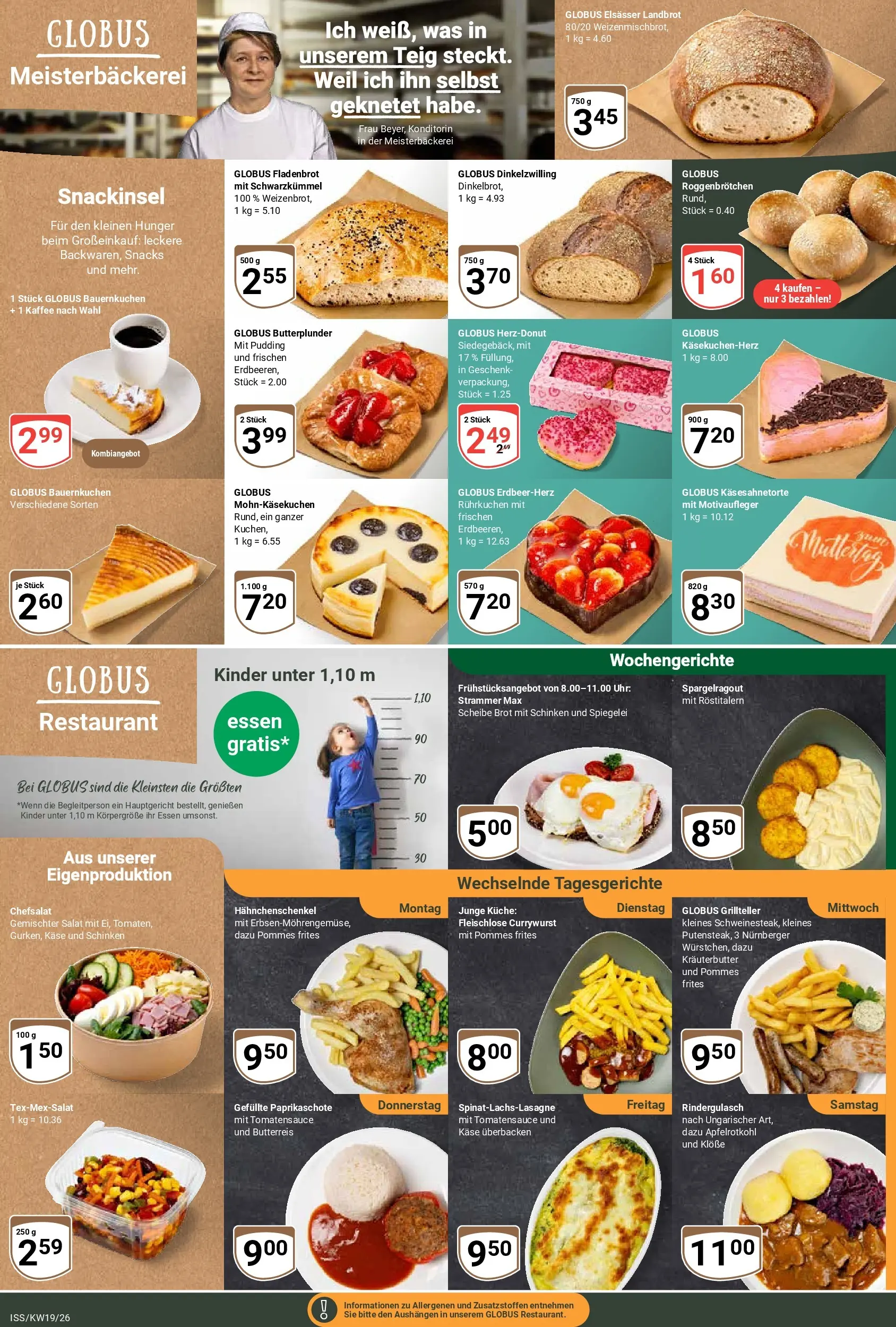 Globus Prospekt Isserstedt	 (ab 04.05.2026) » Angebote online | Seite: 7 | Produkte: Hahnchenschenkel, Käse, Pommes frites, Pudding