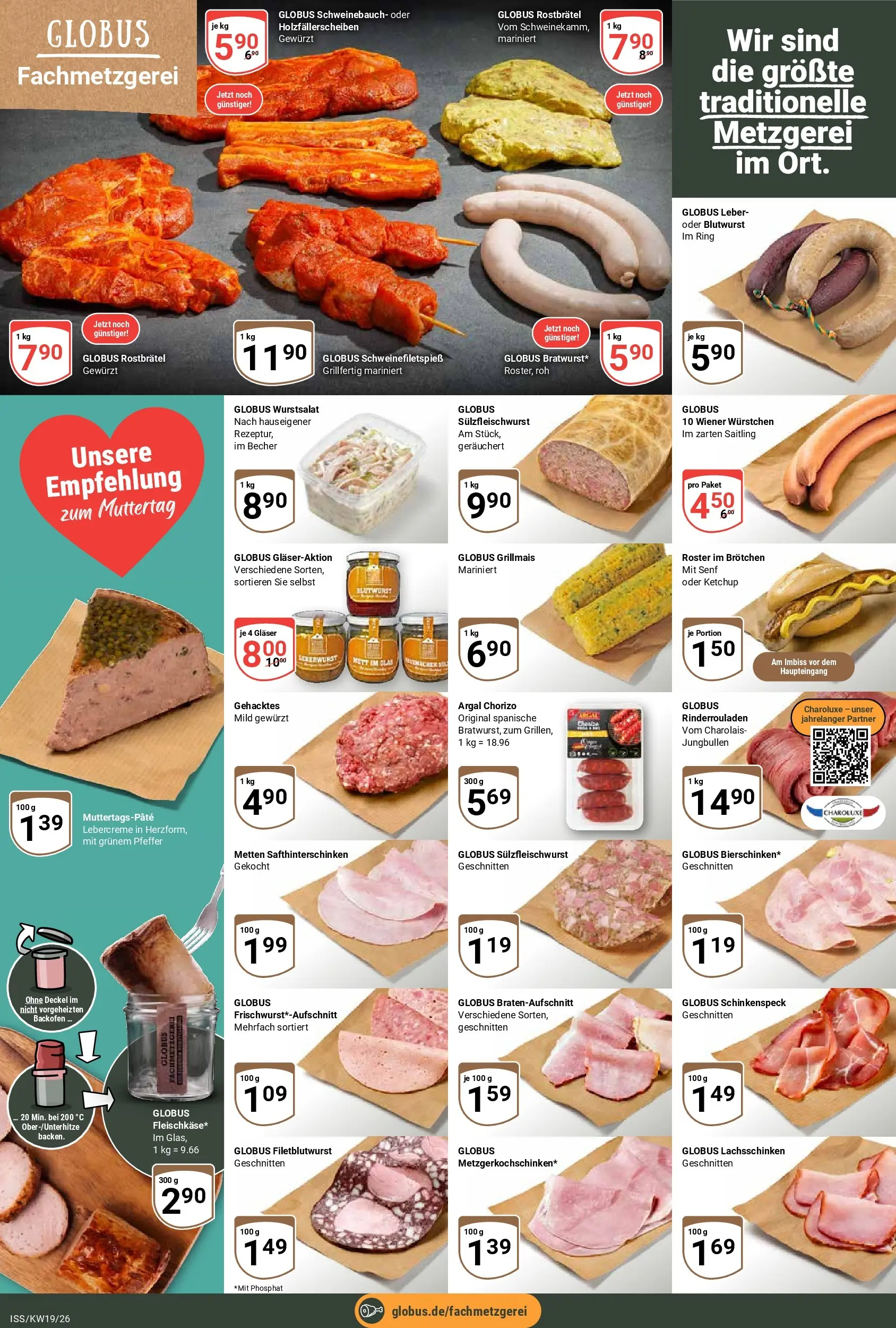 Globus Prospekt Isserstedt	 (ab 04.05.2026) » Angebote online | Seite: 8 | Produkte: Rinderrouladen, Wiener wurstchen, Schweinebauch, Ketchup