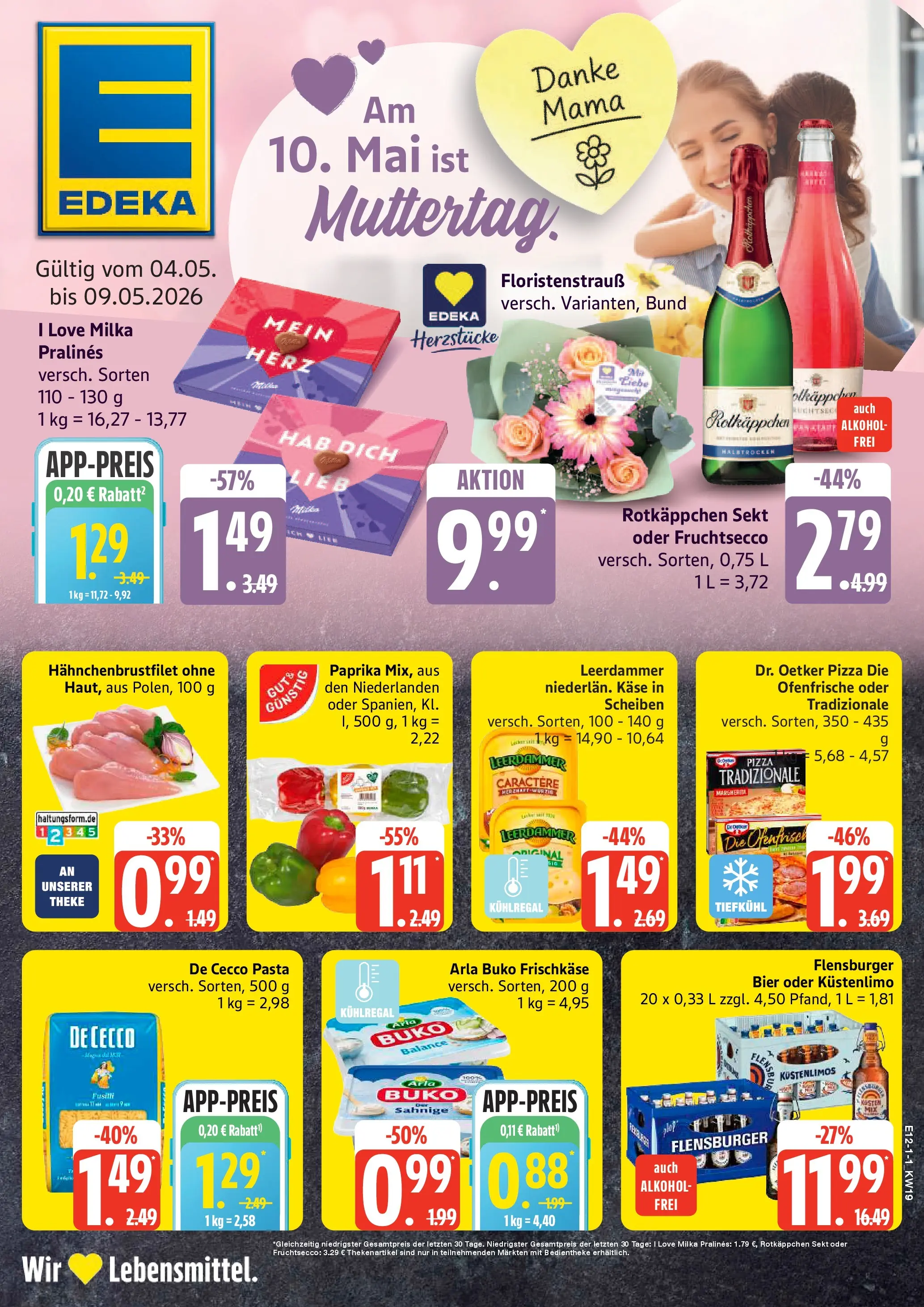 Edeka prospekt Sterup	 (ab 04.05.2026) » Angebote Online | Seite: 1 | Produkte: Bier, Milka, Pasta, Frischkase