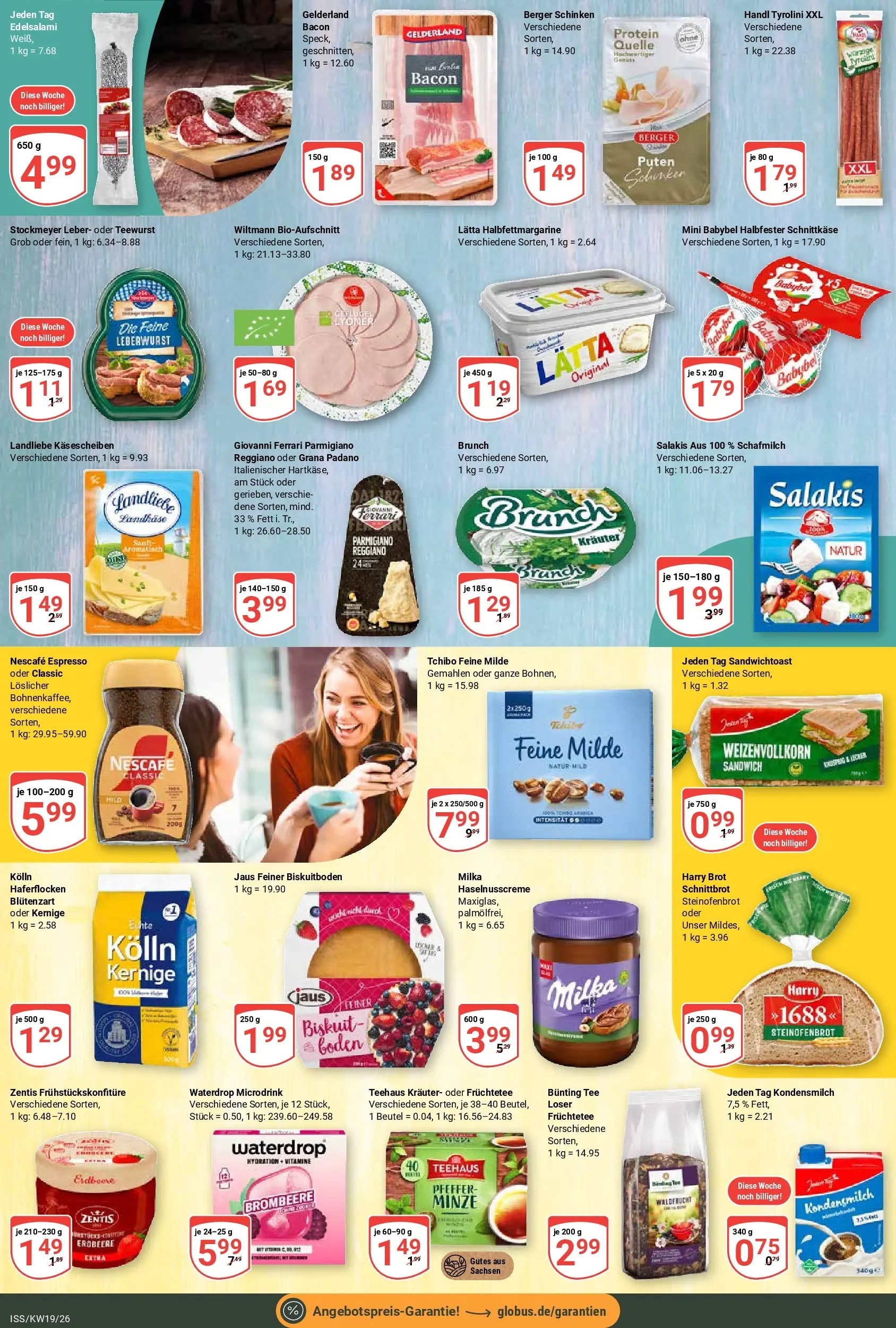 Globus Prospekt Isserstedt	 (ab 04.05.2026) » Angebote online | Seite: 13 | Produkte: Nescafe, Kolln, Schinken, Tee