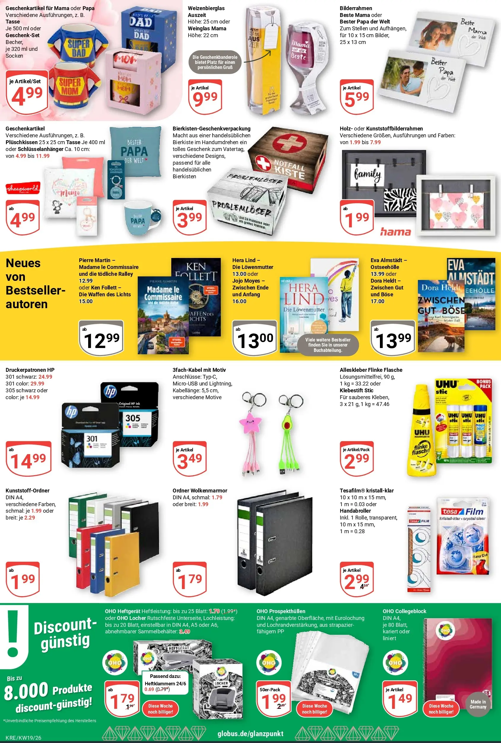 Globus Prospekt Krefeld	 (ab 03.05.2026) » Angebote online | Seite: 25 | Produkte: HP, Socken, Bilderrahmen
