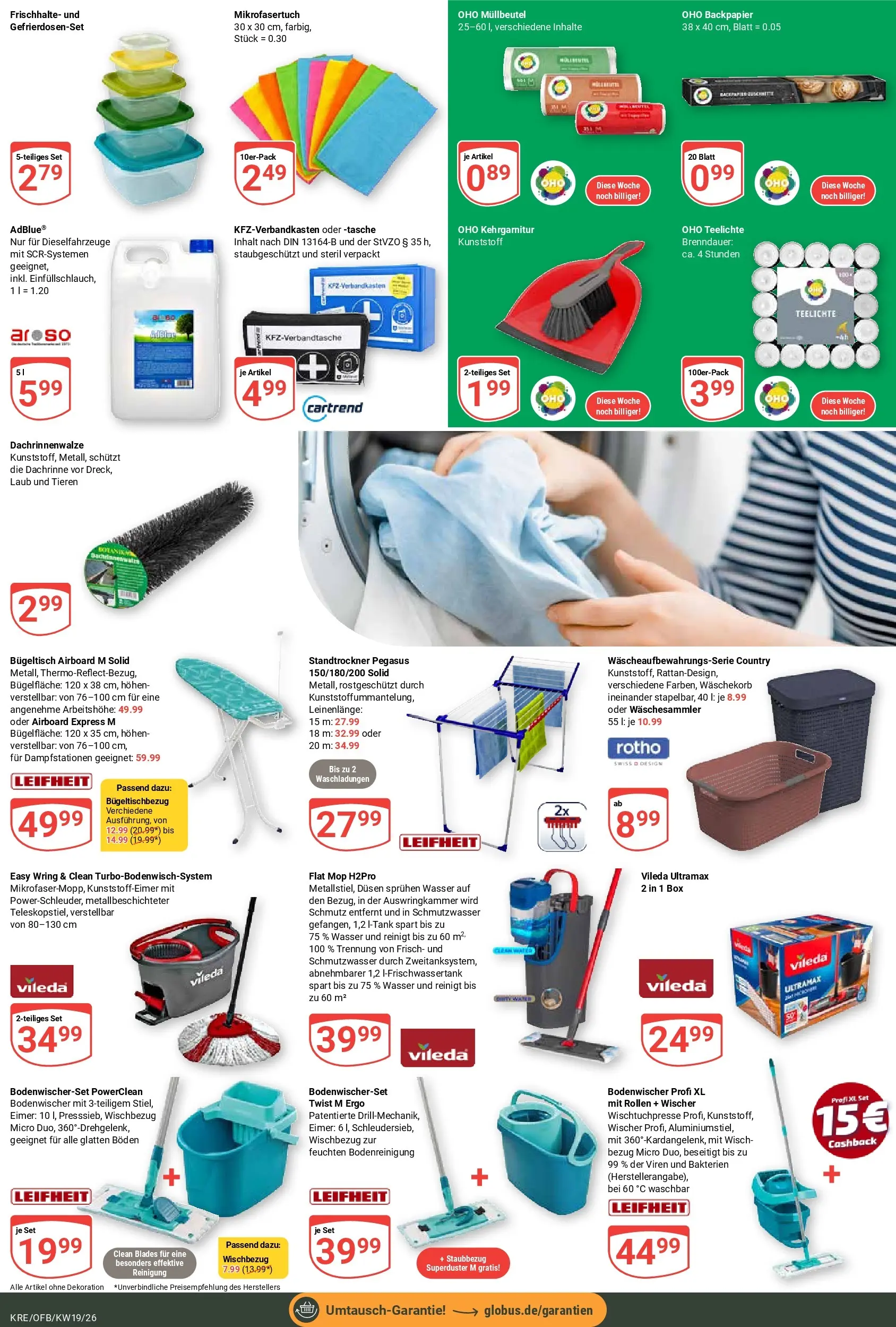 Globus Prospekt Krefeld	 (ab 03.05.2026) » Angebote online | Seite: 26 | Produkte: Tasche, Box, Wasser