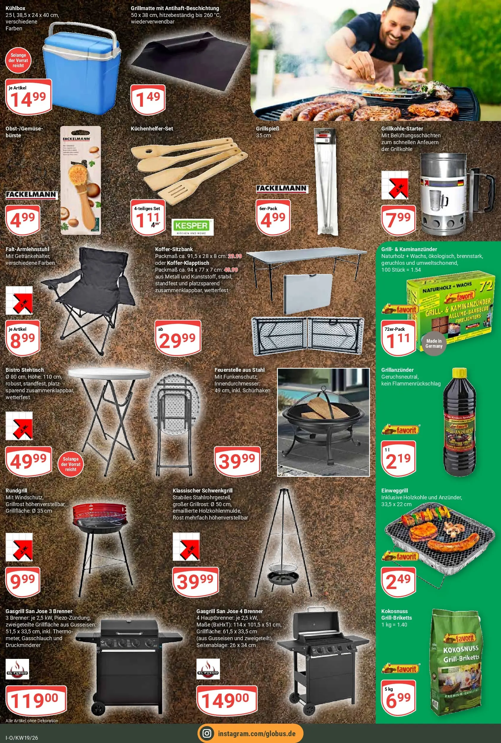 Globus Prospekt Idar-Oberstein	 (ab 04.05.2026) » Angebote online | Seite: 24 | Produkte: Grill, Bürste