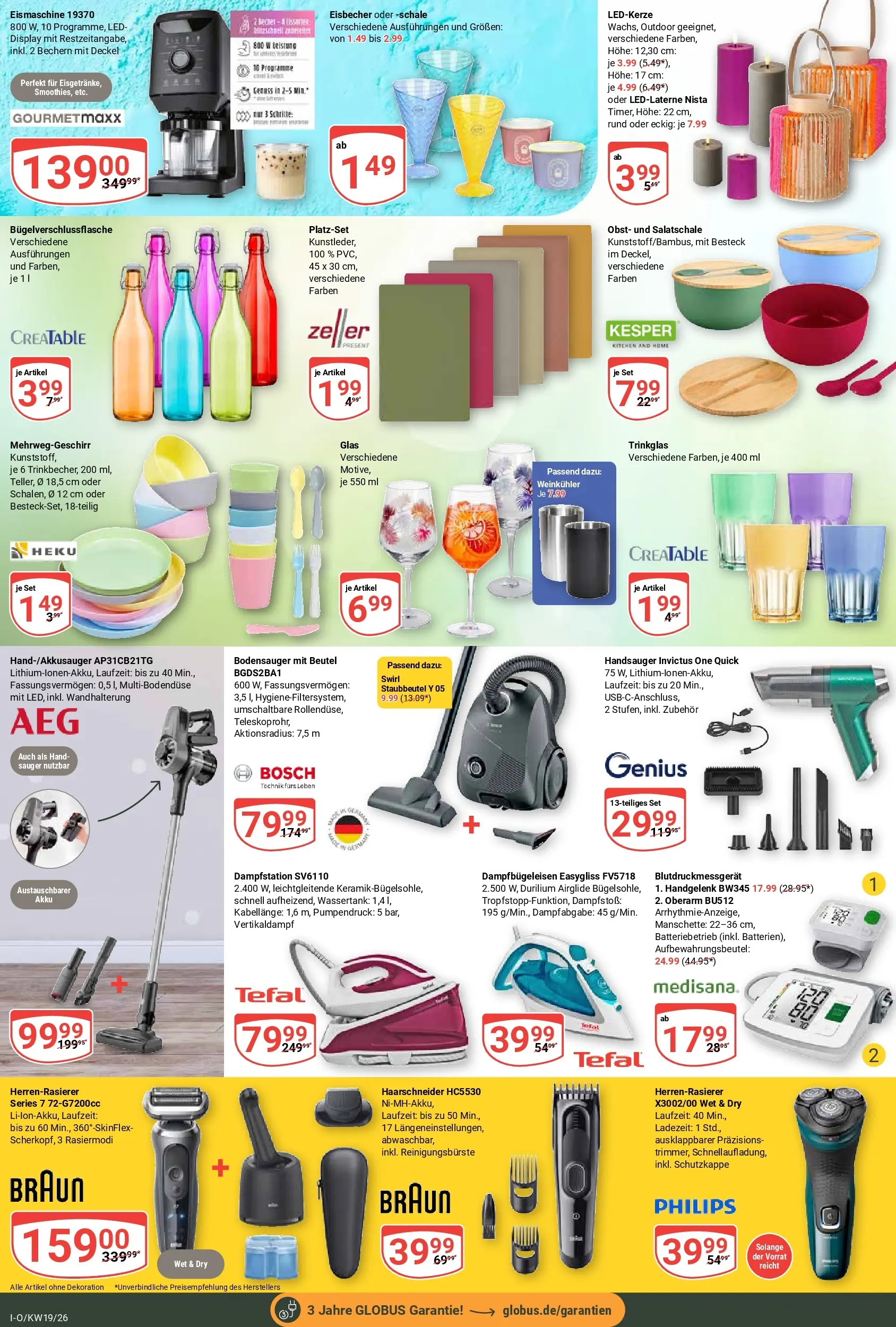 Globus Prospekt Idar-Oberstein	 (ab 04.05.2026) » Angebote online | Seite: 26 | Produkte: Bosch, Philips, Obst