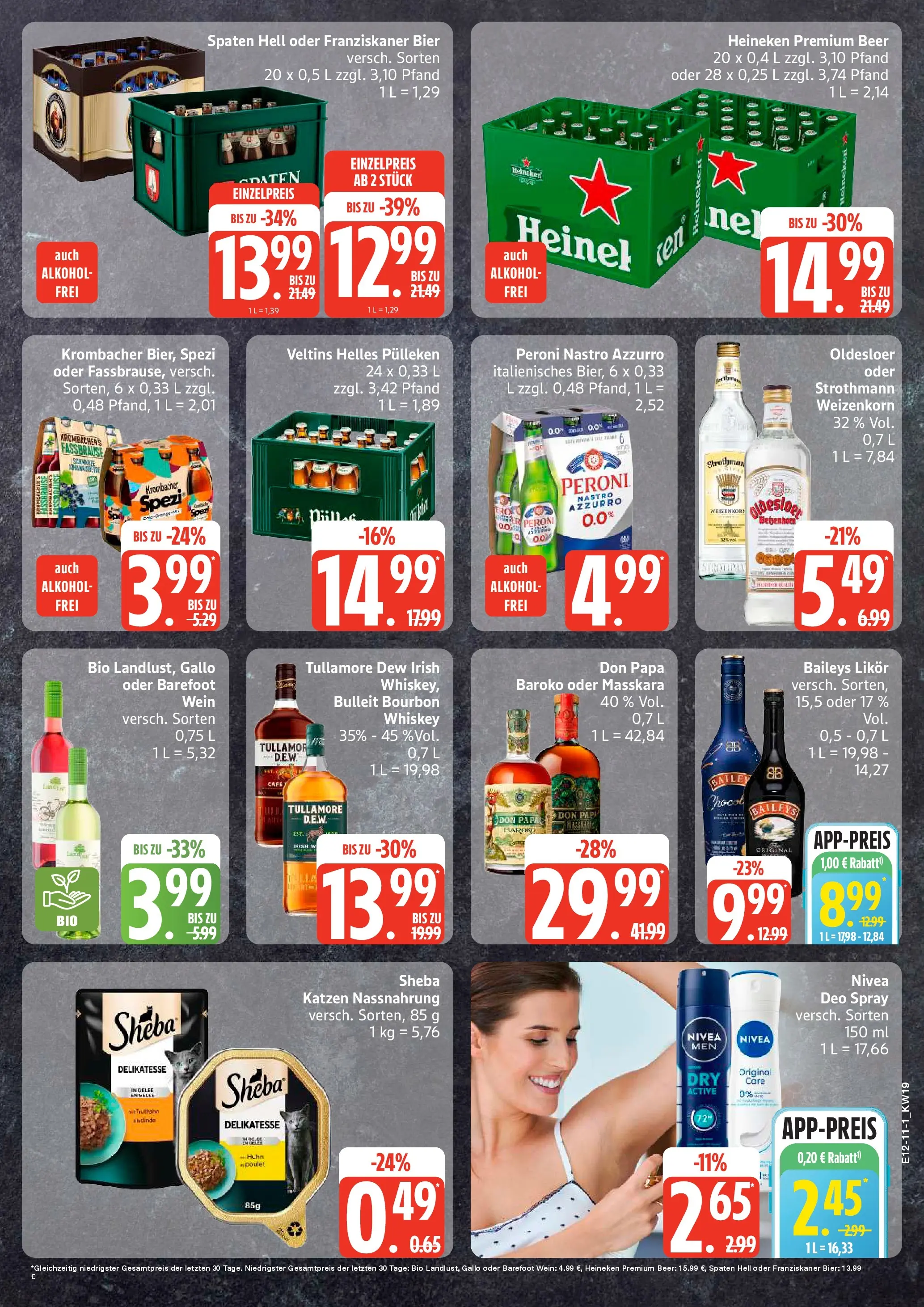 Edeka prospekt Sterup	 (ab 04.05.2026) » Angebote Online | Seite: 11 | Produkte: Sheba, Likör, Heineken, Veltins