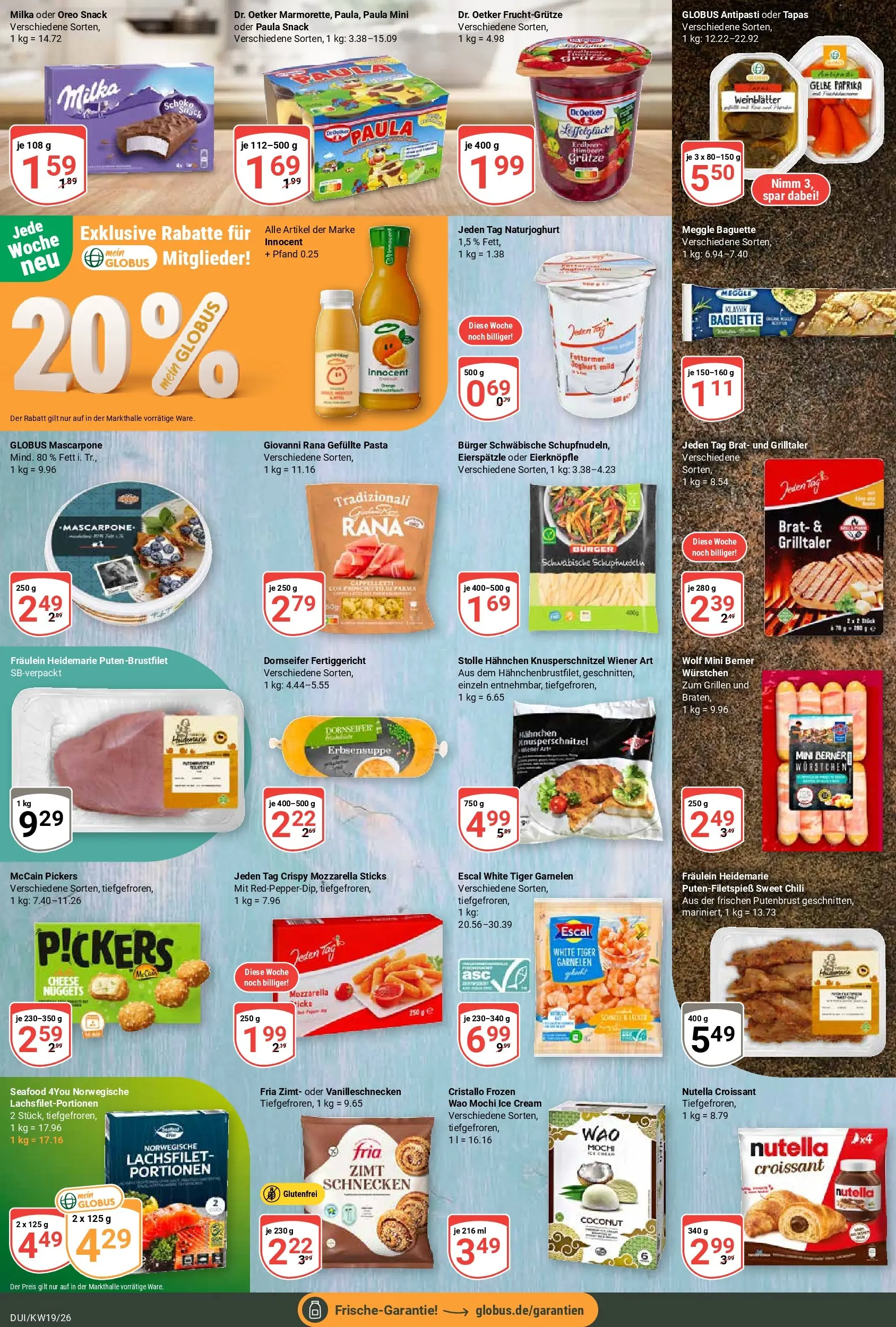 Globus Prospekt Duisburg	 (ab 04.05.2026) » Angebote online | Seite: 10 | Produkte: Garnelen, McCain, Milka, Paprika