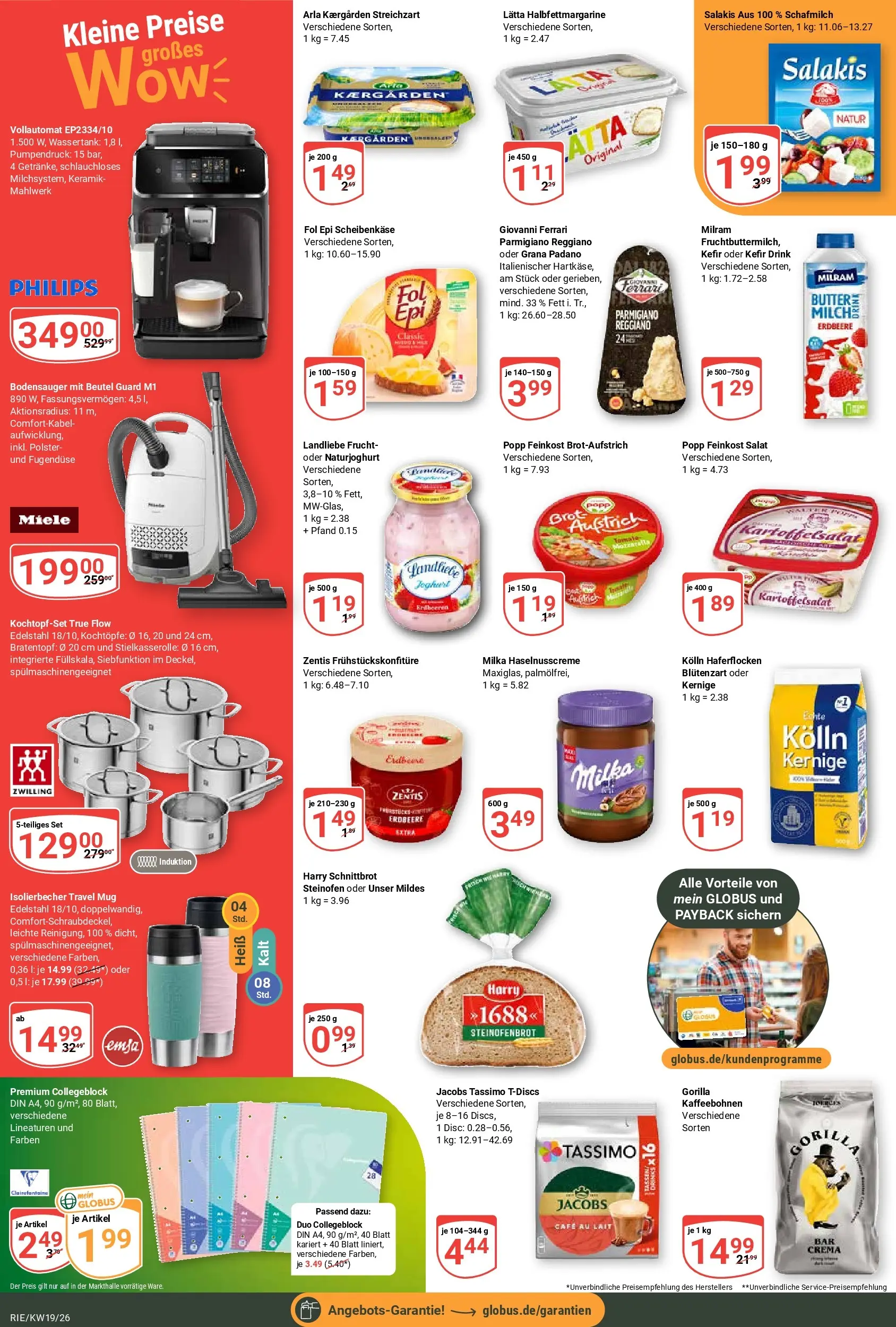 Globus Prospekt Bochum-Riemke	 (ab 04.05.2026) » Angebote online | Seite: 2 | Produkte: Kolln haferflocken, Kefir, Milka, Tassimo