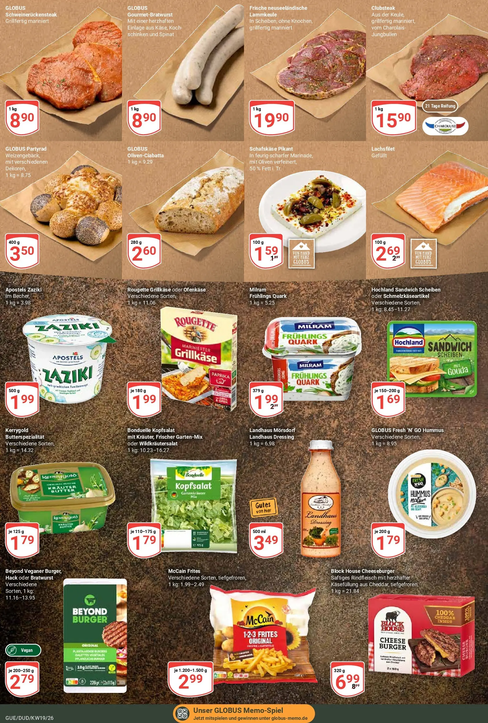 Globus Prospekt Saarbrücken-Dudweiler	 (ab 03.05.2026) » Angebote online | Seite: 4 | Produkte: Ofen, Bratwurst, McCain 123 Frites, Rindfleisch