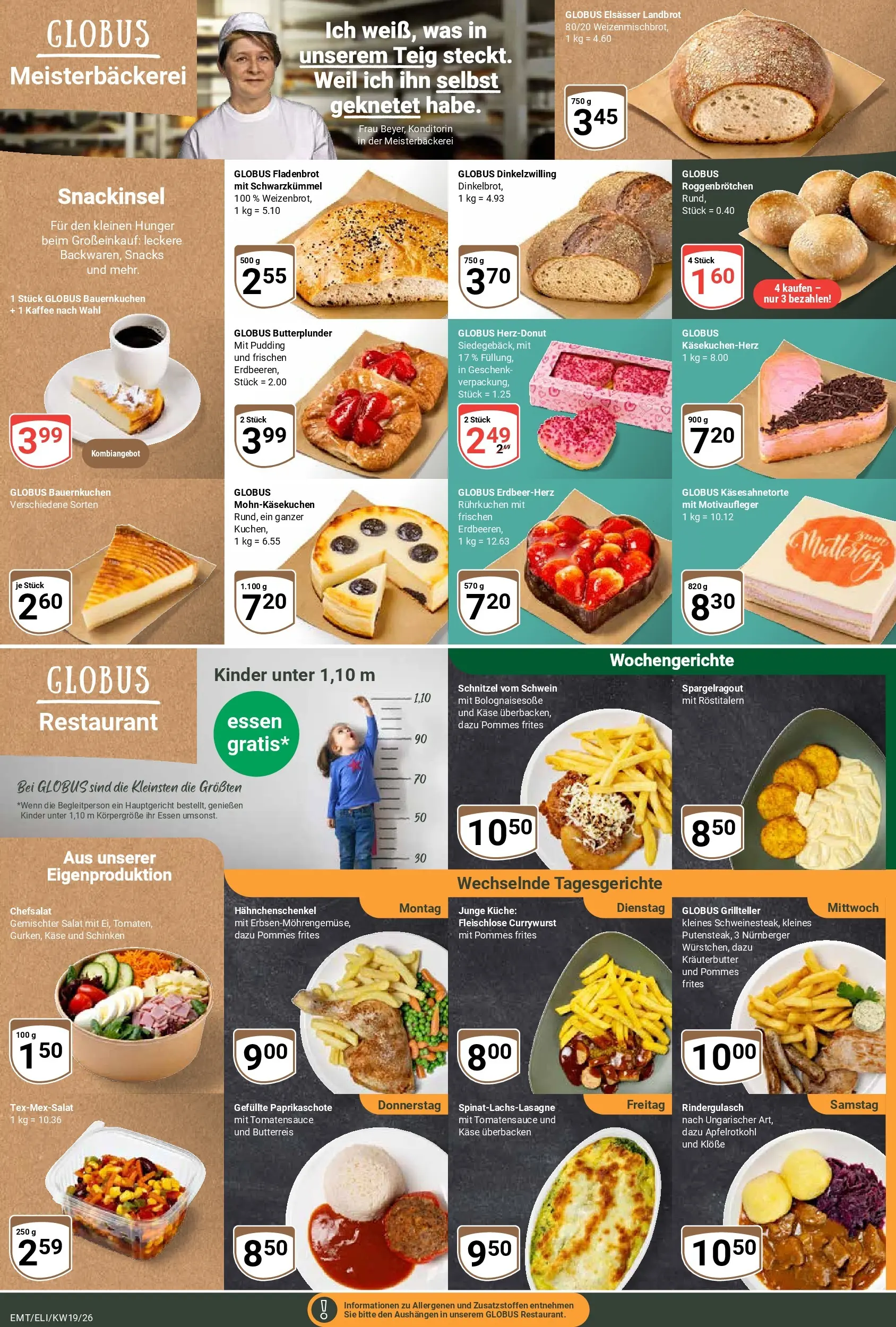 Globus Prospekt Mittelhausen	 (ab 04.05.2026) » Angebote online | Seite: 10 | Produkte: Hahnchenschenkel, Pommes, Kräuterbutter, Schnitzel