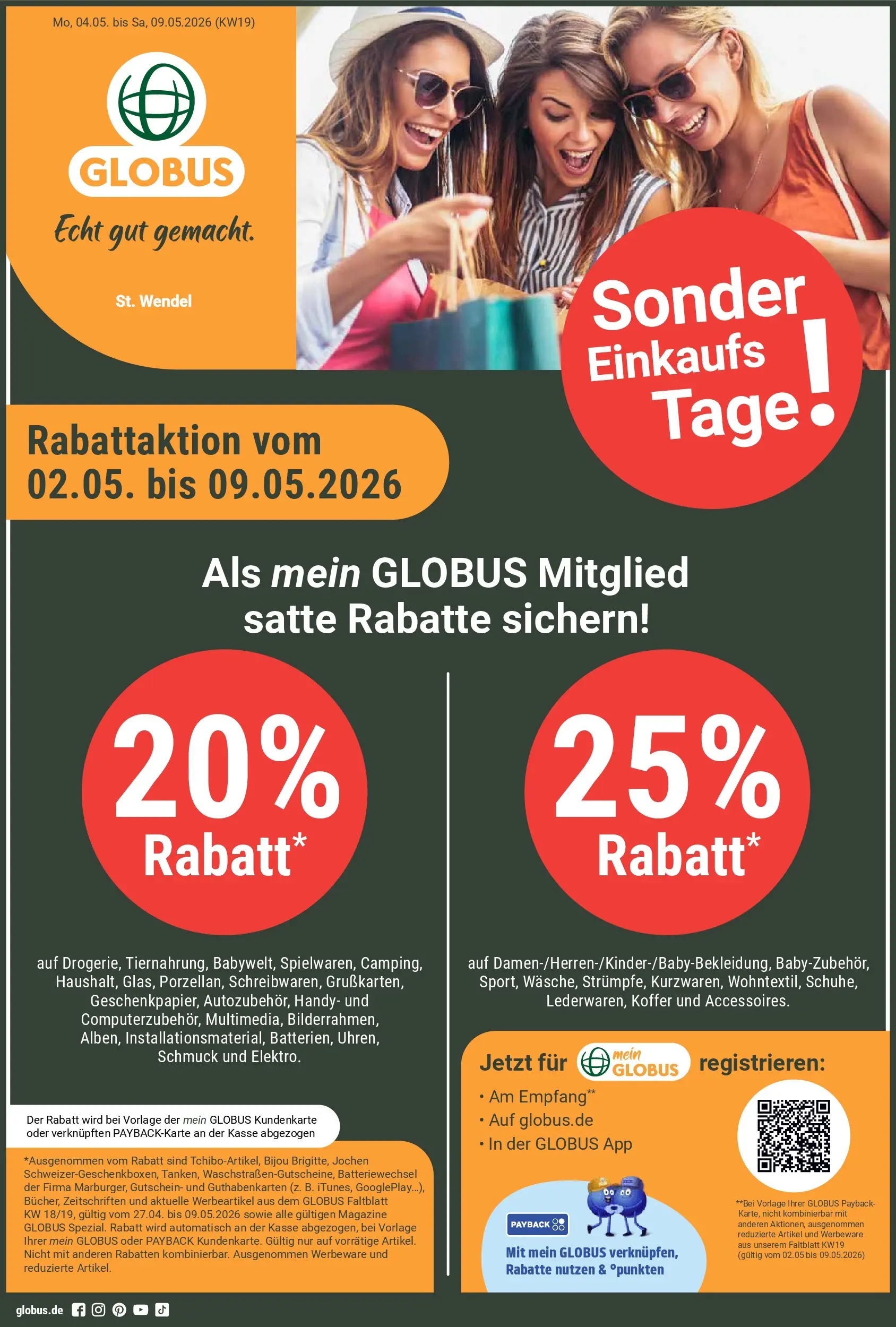 Globus Prospekt St. Wendel	 (ab 04.05.2026) » Angebote online | Seite: 1 | Produkte: Koffer