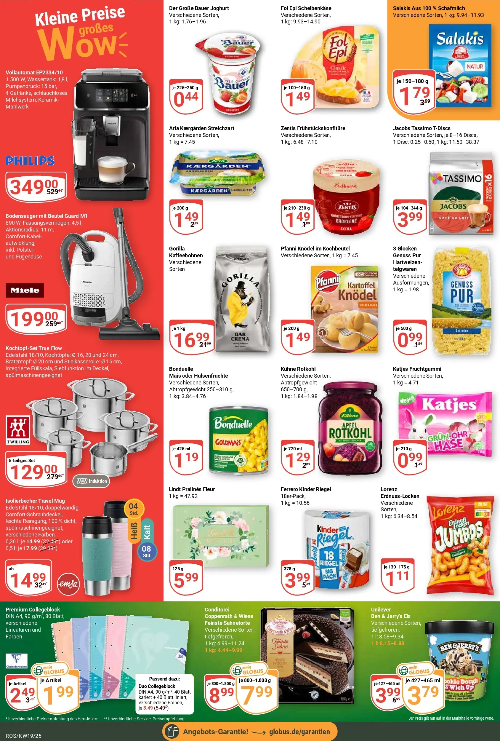 Globus Prospekt Lambrechtshagen	 (ab 04.05.2026) » Angebote online | Seite: 2 | Produkte: Philips, Ben & Jerry's, Lindt, Sahne