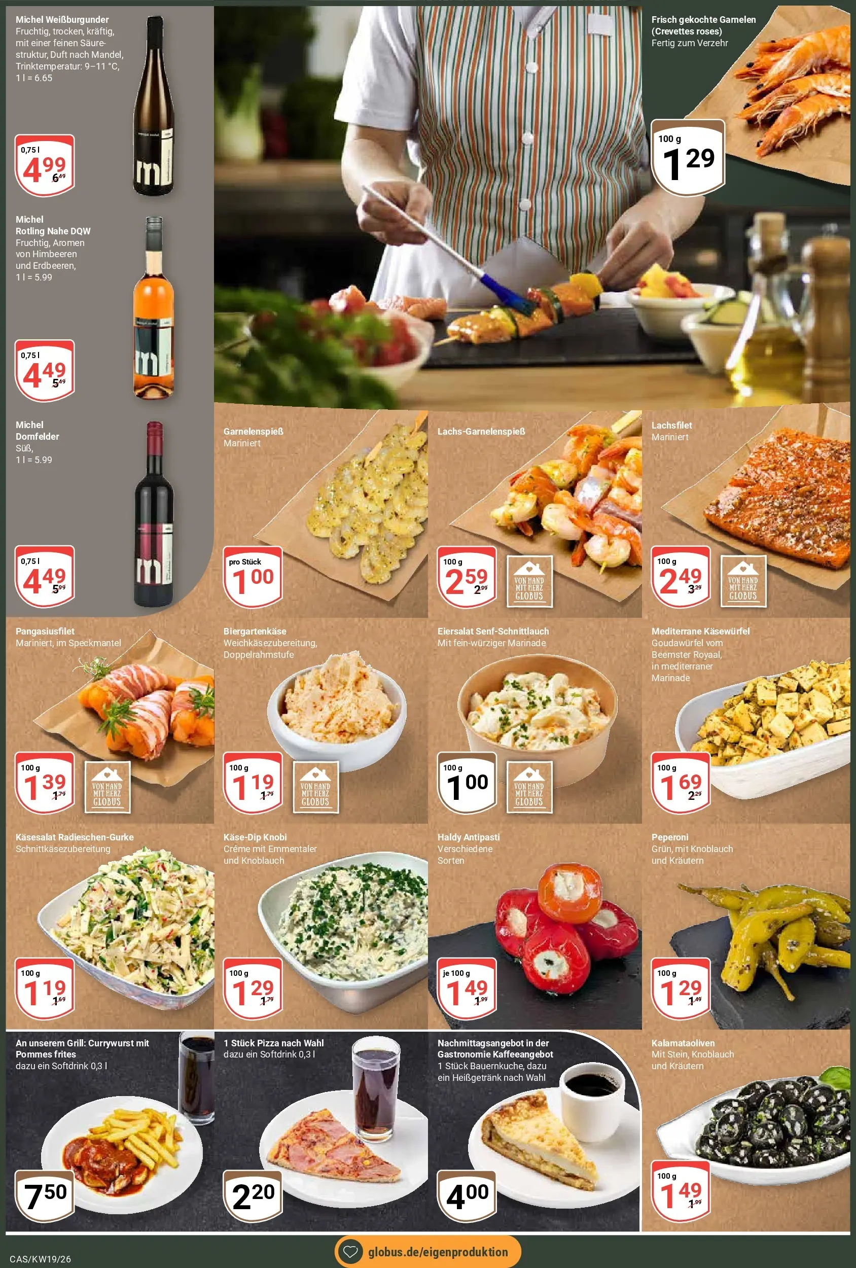 Globus Prospekt Castrop-Rauxel	 (ab 04.05.2026) » Angebote online | Seite: 2 | Produkte: Pommes, Duft, Garnelen, Creme