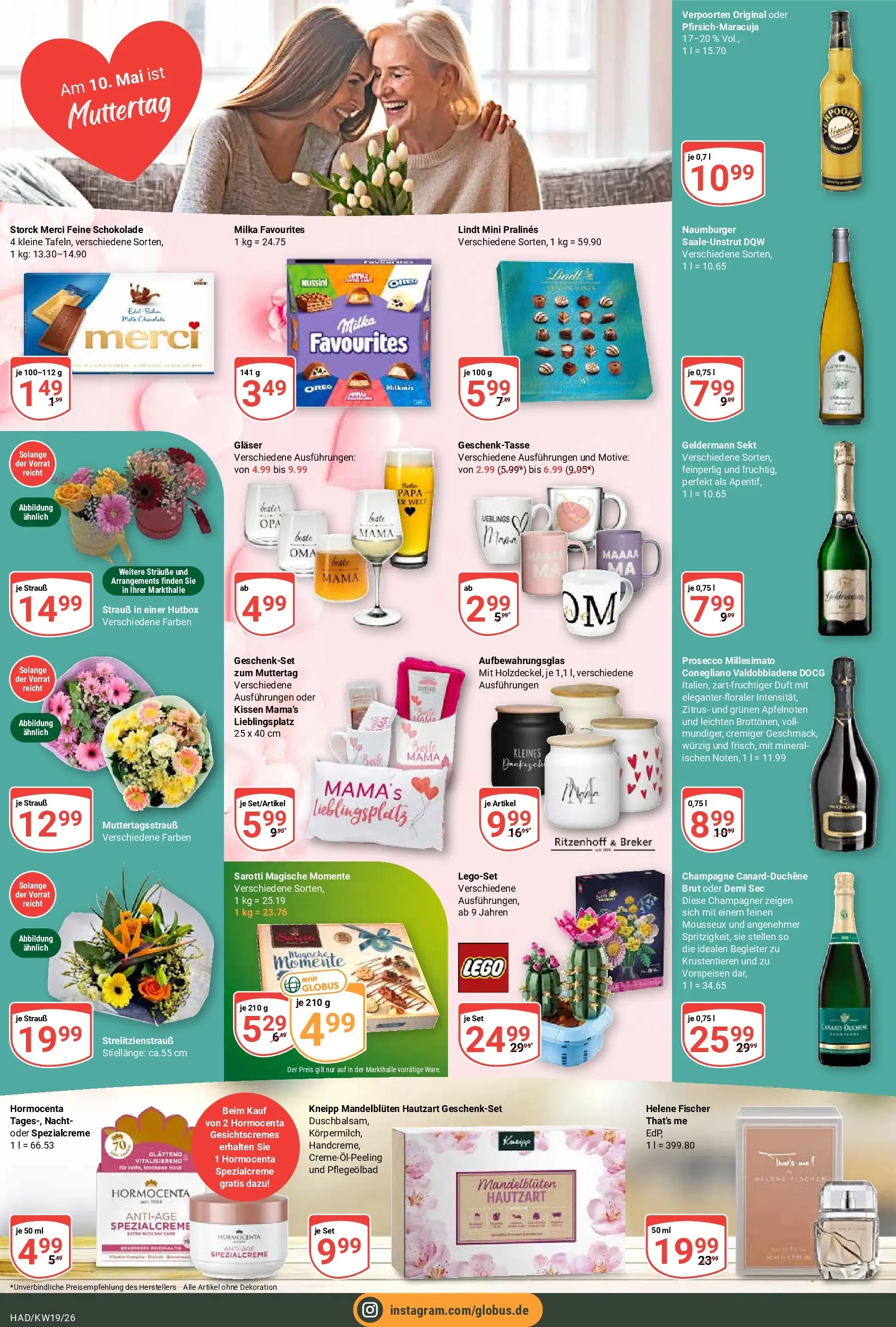 Globus Prospekt Halle (saale)	 (ab 04.05.2026) » Angebote online | Seite: 8 | Produkte: Sekt, Duft, Milka, Prosecco