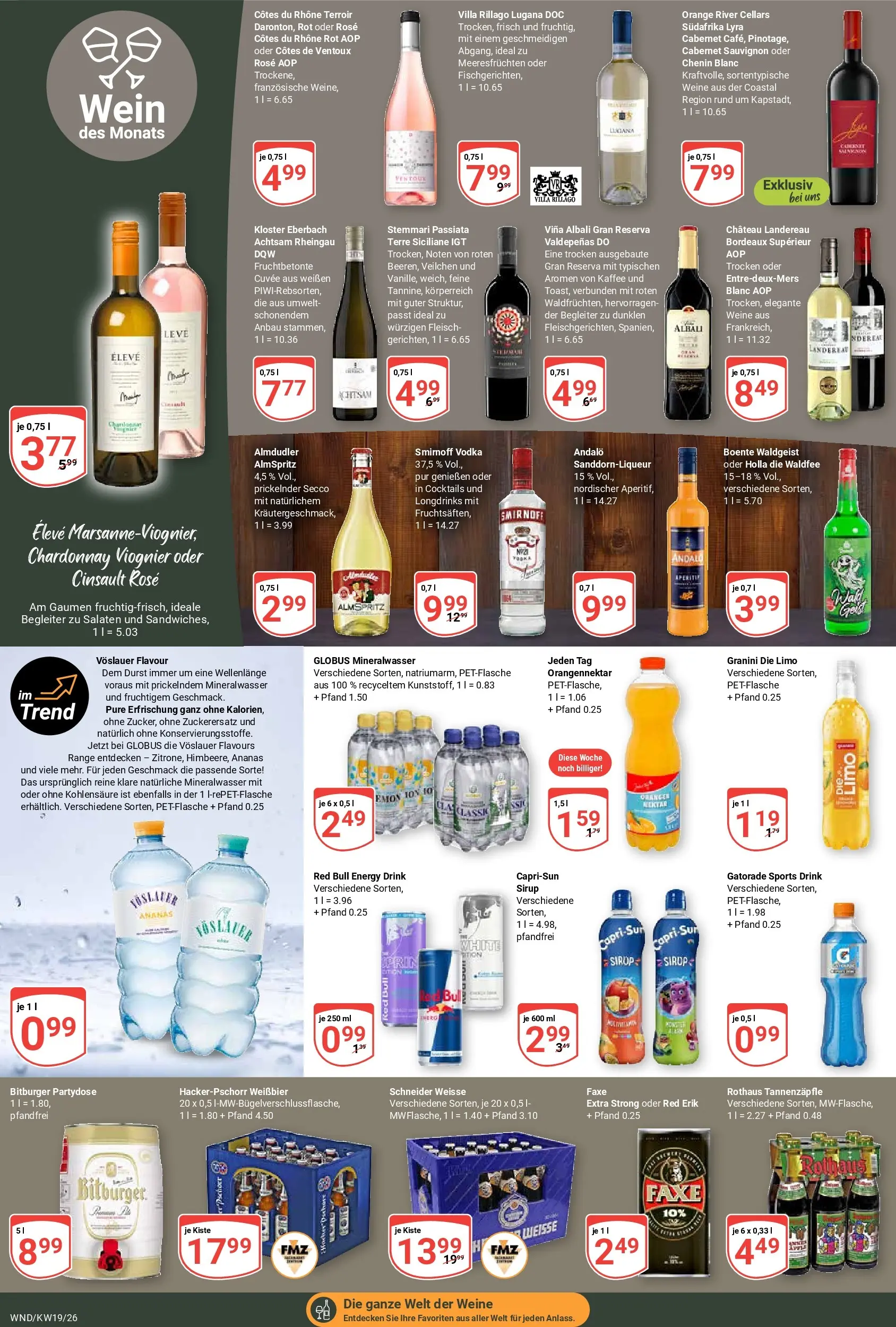 Globus Prospekt St. Wendel	 (ab 04.05.2026) » Angebote online | Seite: 20 | Produkte: Energy, Sirup, Mineralwasser, Fleisch