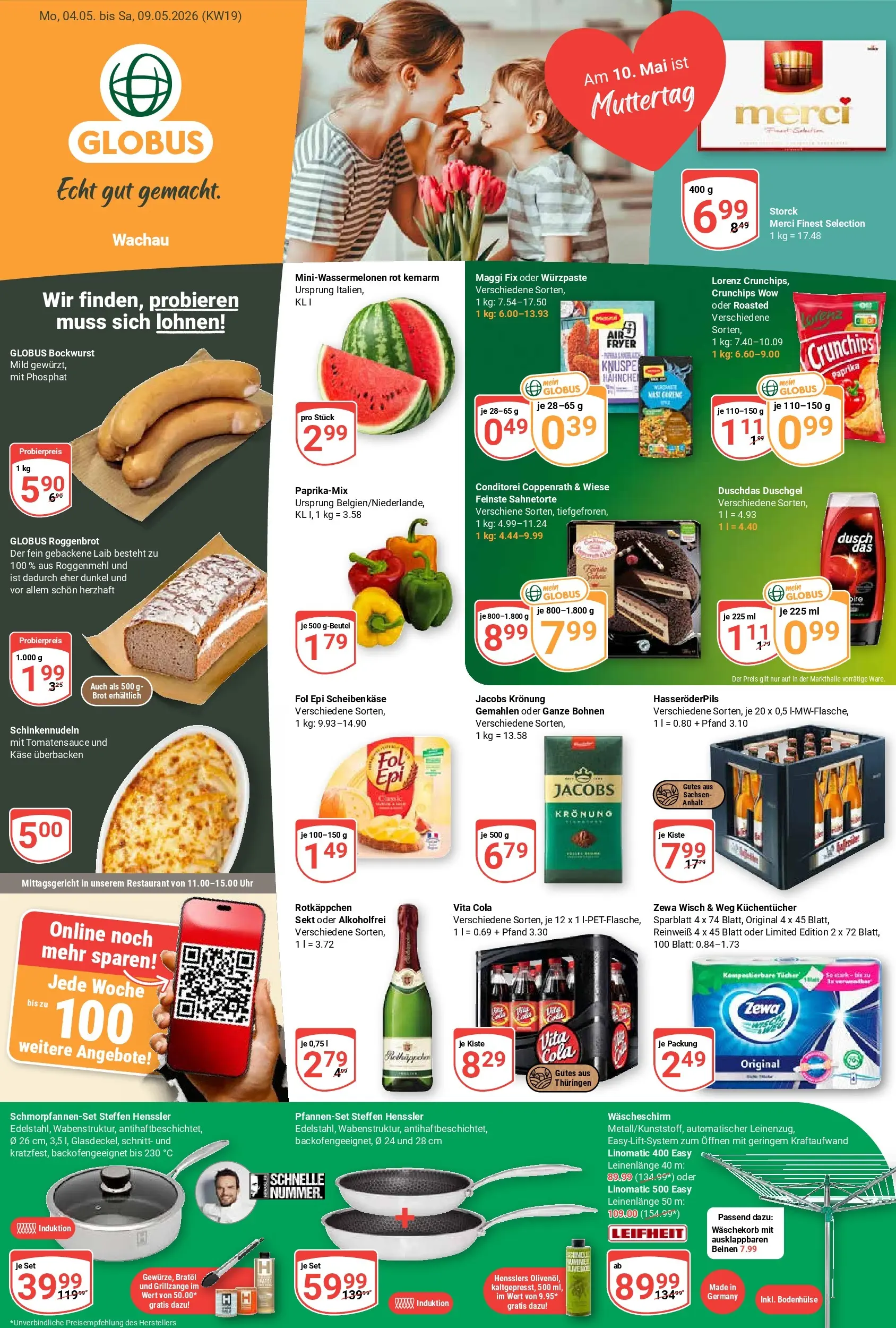 Globus Prospekt Markkleeberg	 (ab 03.05.2026) » Angebote online | Seite: 3 | Produkte: Merci, Maggi, Sekt, Uhr