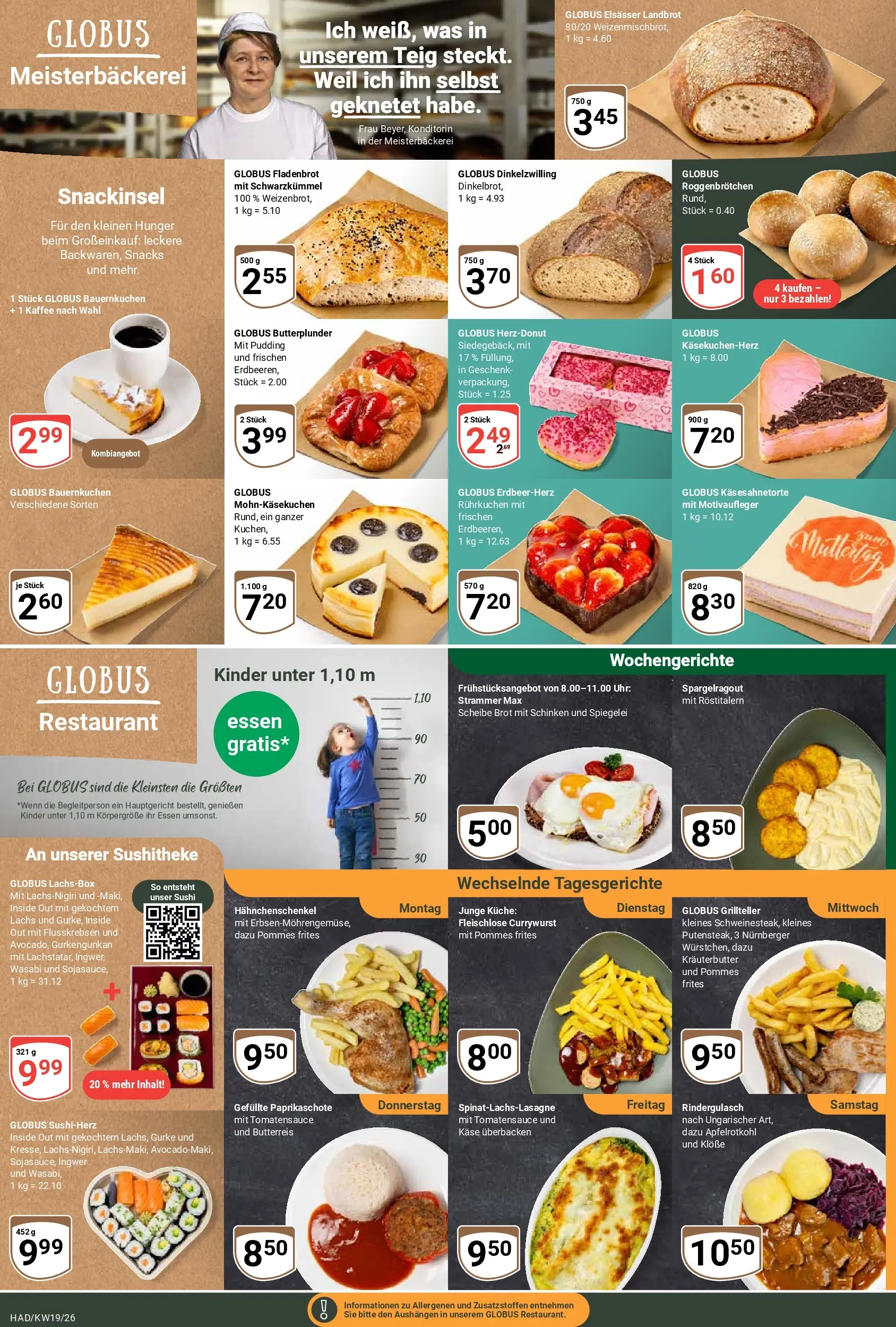 Globus Prospekt Halle (saale)	 (ab 04.05.2026) » Angebote online | Seite: 10 | Produkte: Hahnchenschenkel, Pommes, Pommes frites, Lachs