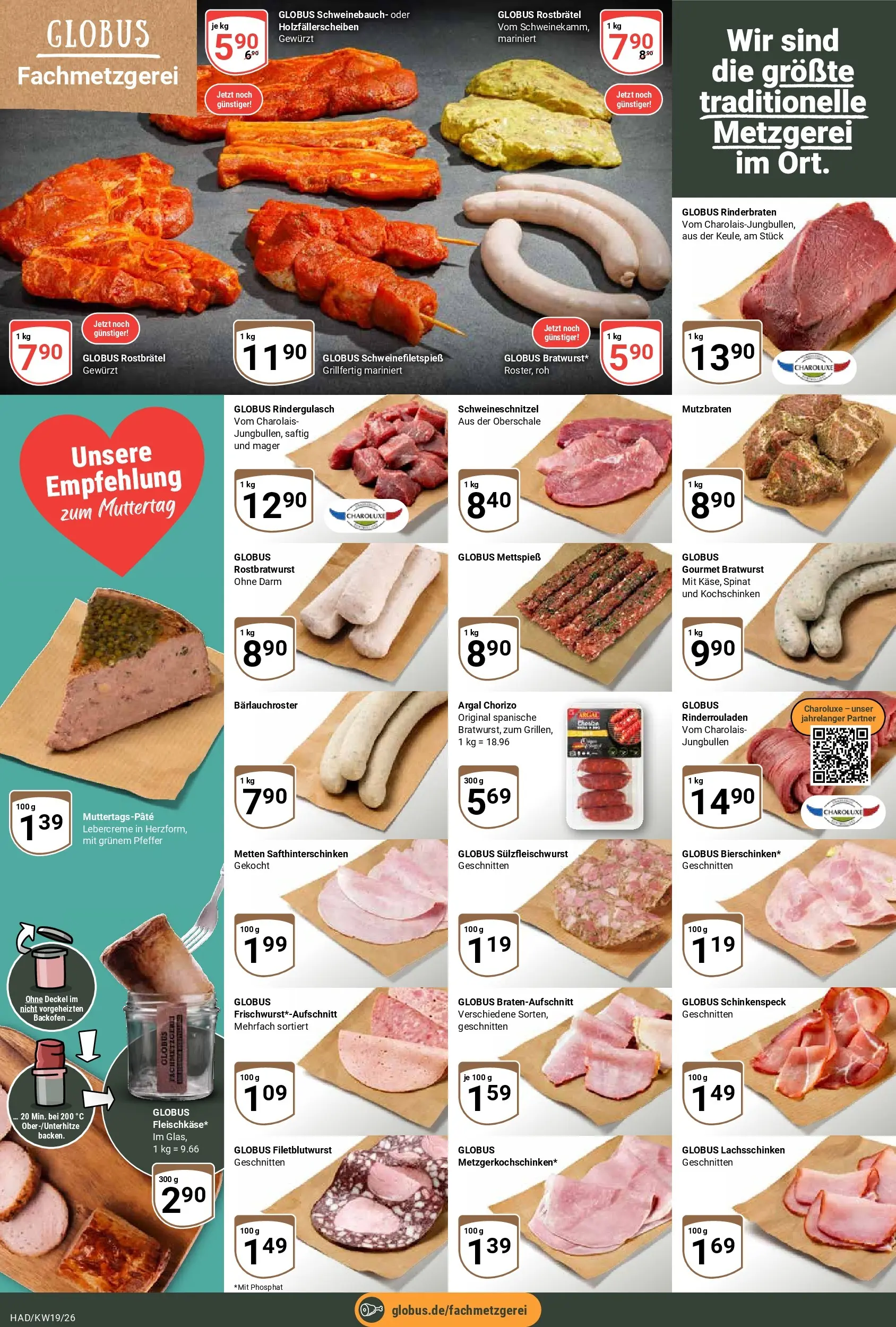 Globus Prospekt Halle (saale)	 (ab 04.05.2026) » Angebote online | Seite: 11 | Produkte: Rinderrouladen, Rinderbraten, Pfeffer, Backofen