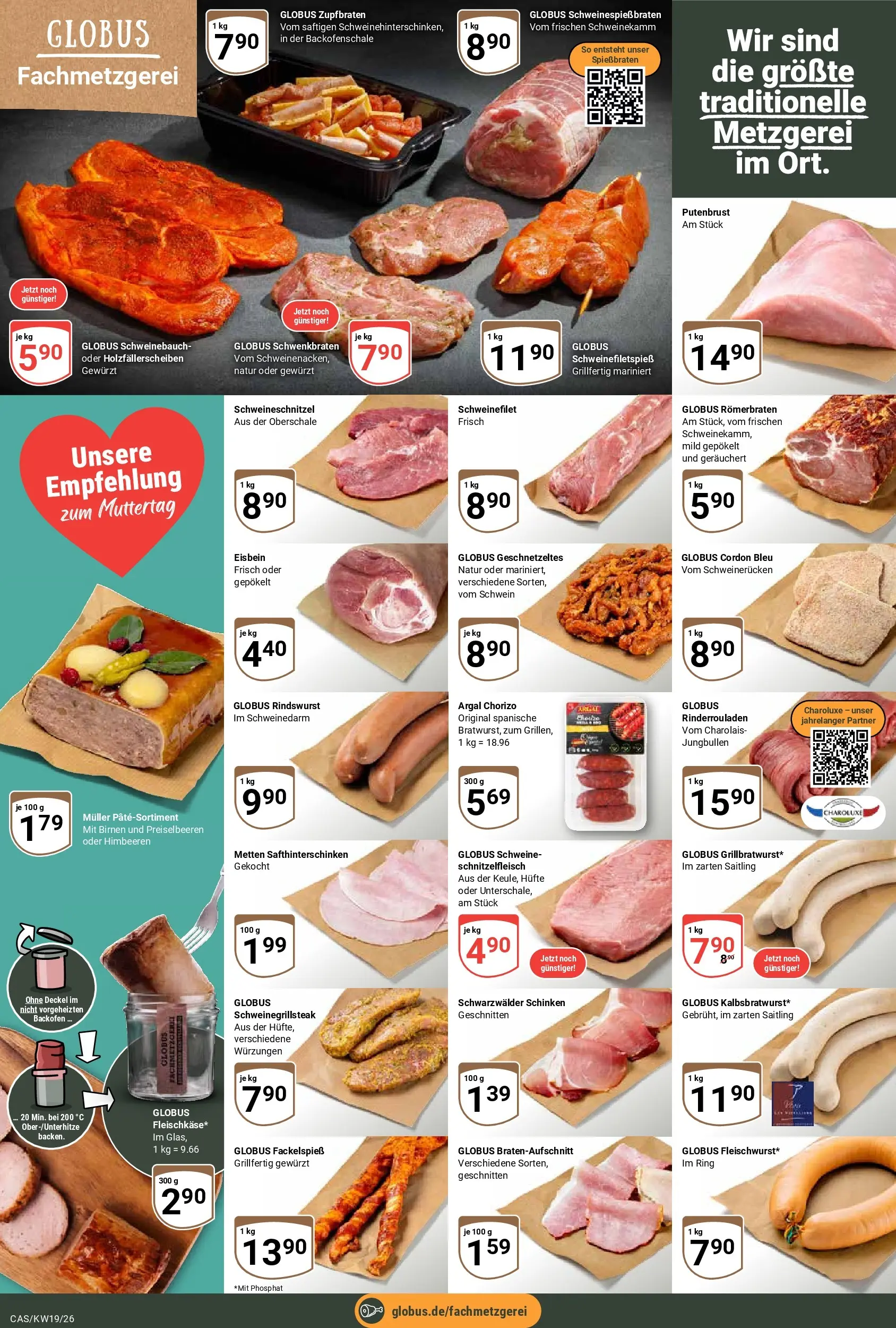 Globus Prospekt Castrop-Rauxel	 (ab 04.05.2026) » Angebote online | Seite: 9 | Produkte: Himbeeren, Backofen, Schweinerucken, Schinken