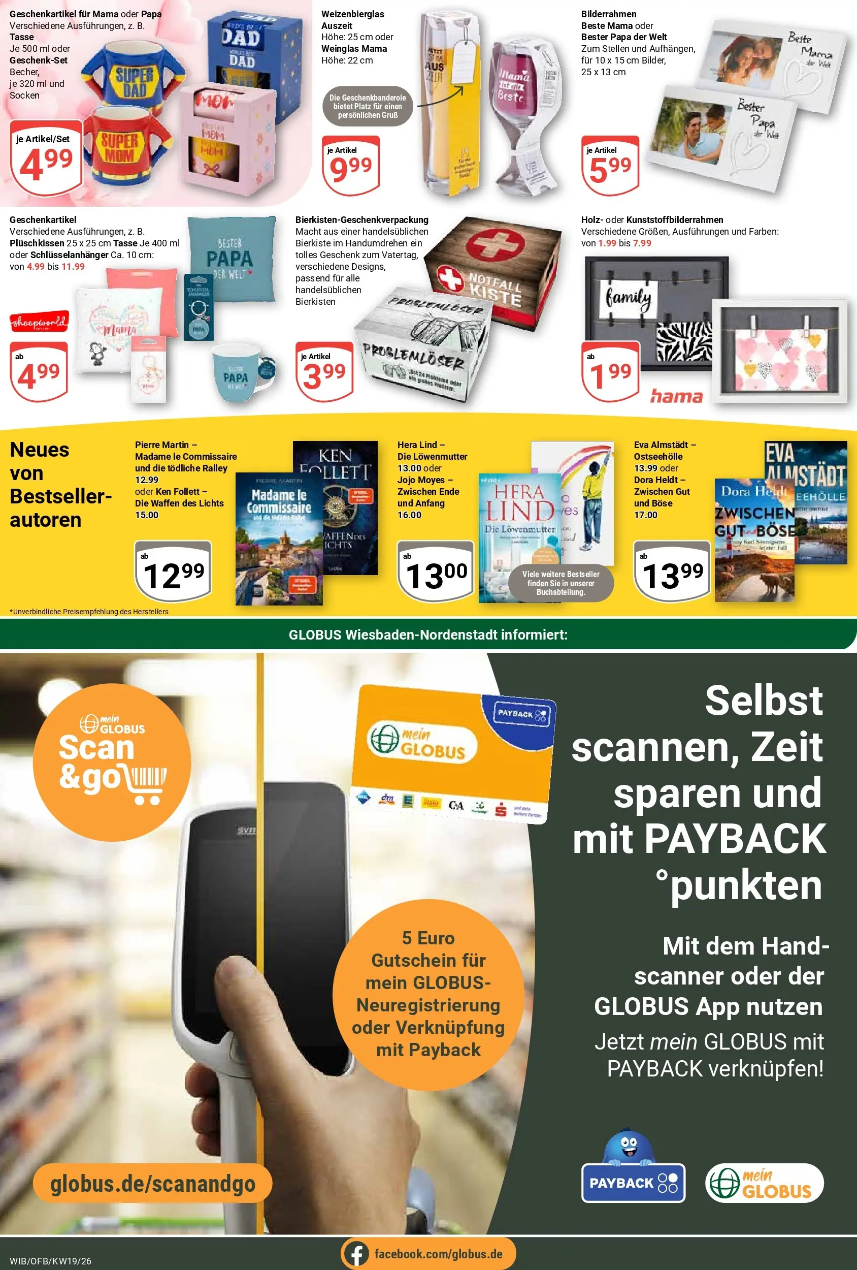 Globus Prospekt Wiesbaden-Nordenstadt	 (ab 04.05.2026) » Angebote online | Seite: 25 | Produkte: Socken, Bilderrahmen