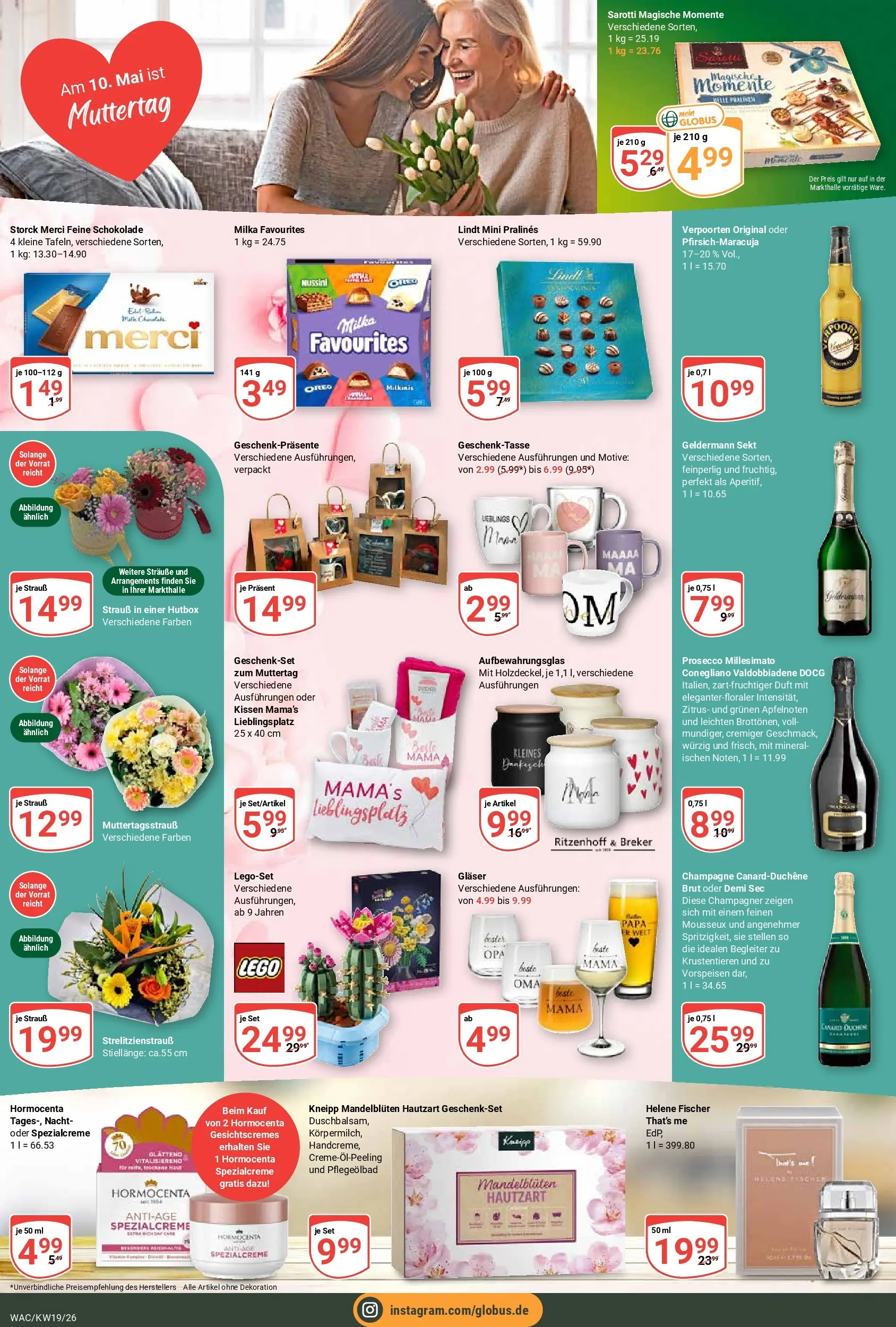 Globus Prospekt Markkleeberg	 (ab 03.05.2026) » Angebote online | Seite: 8 | Produkte: Duft, Milka, Prosecco, Lindt