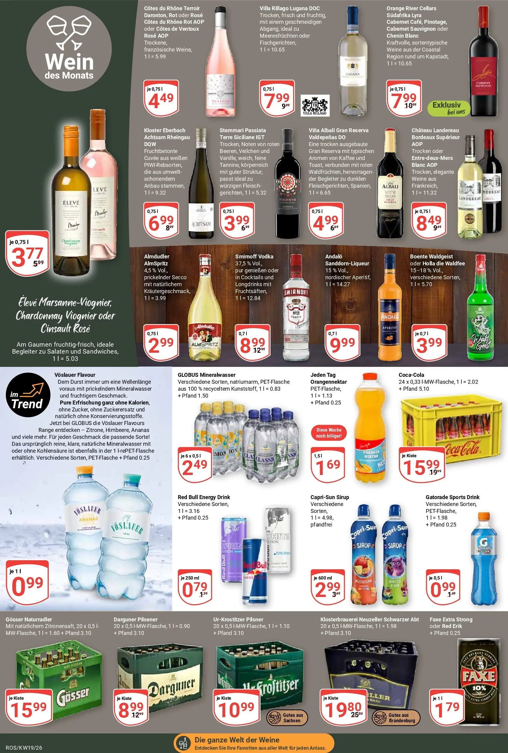 Globus Prospekt Lambrechtshagen	 (ab 04.05.2026) » Angebote online | Seite: 16 | Produkte: Kaffee, Ananas, Sirup, Vodka