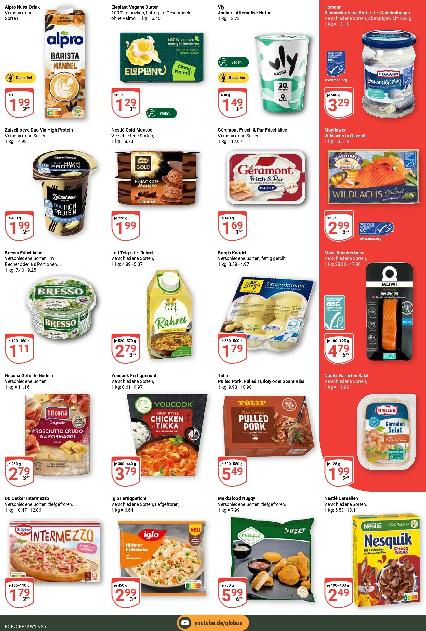 Globus Prospekt Forchheim	 (ab 04.05.2026) » Angebote online | Seite: 4 | Produkte: Olivenol, Garnelen, Alpro, Zucker