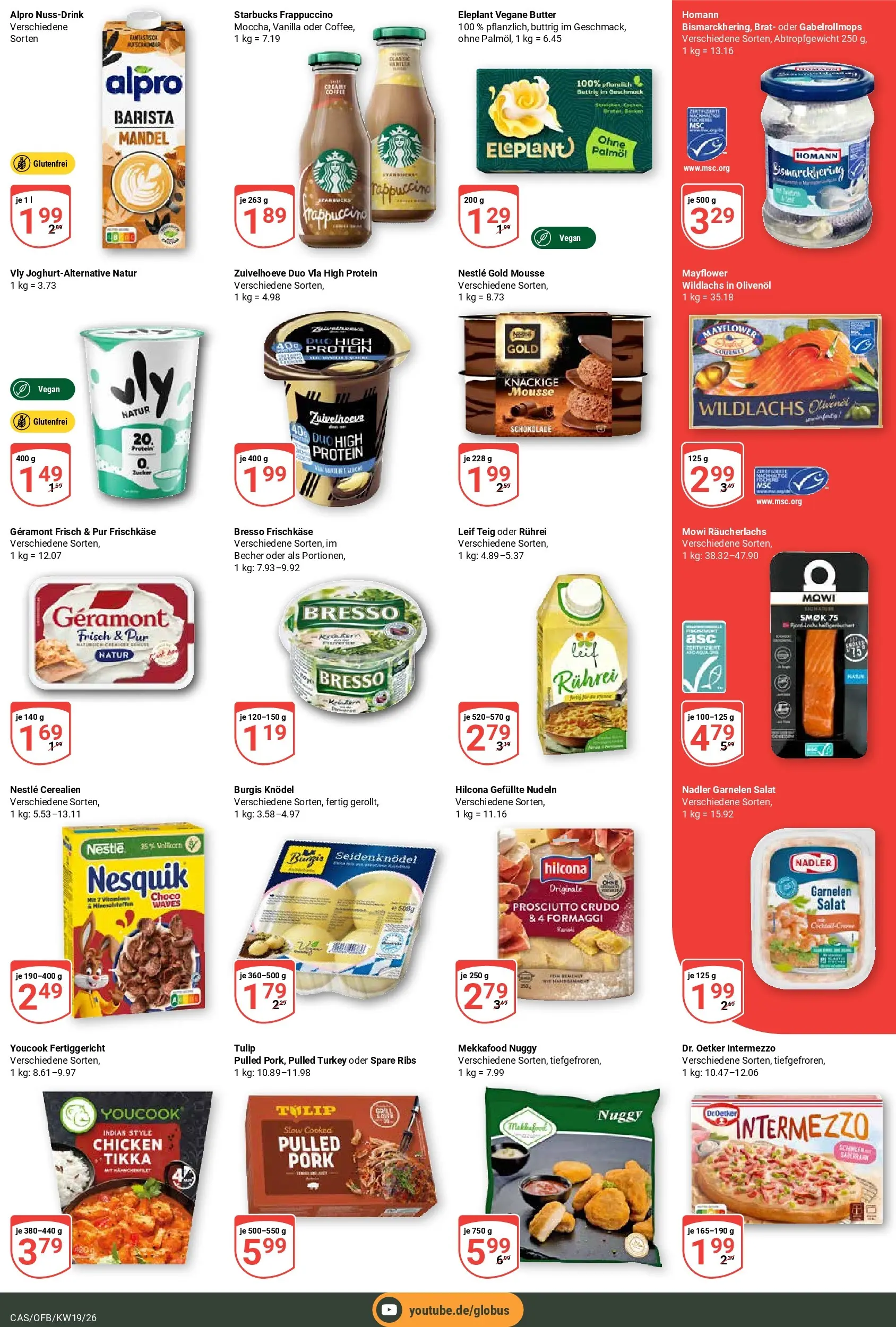 Globus Prospekt Castrop-Rauxel	 (ab 04.05.2026) » Angebote online | Seite: 13 | Produkte: Schokolade, Olivenol, Starbucks, Alpro