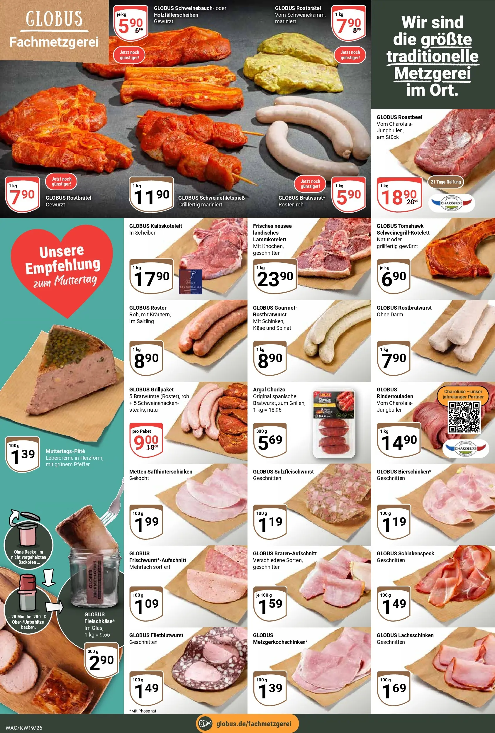 Globus Prospekt Markkleeberg	 (ab 03.05.2026) » Angebote online | Seite: 12 | Produkte: Rinderrouladen, Schweinebauch, Schweinenacken, Roastbeef